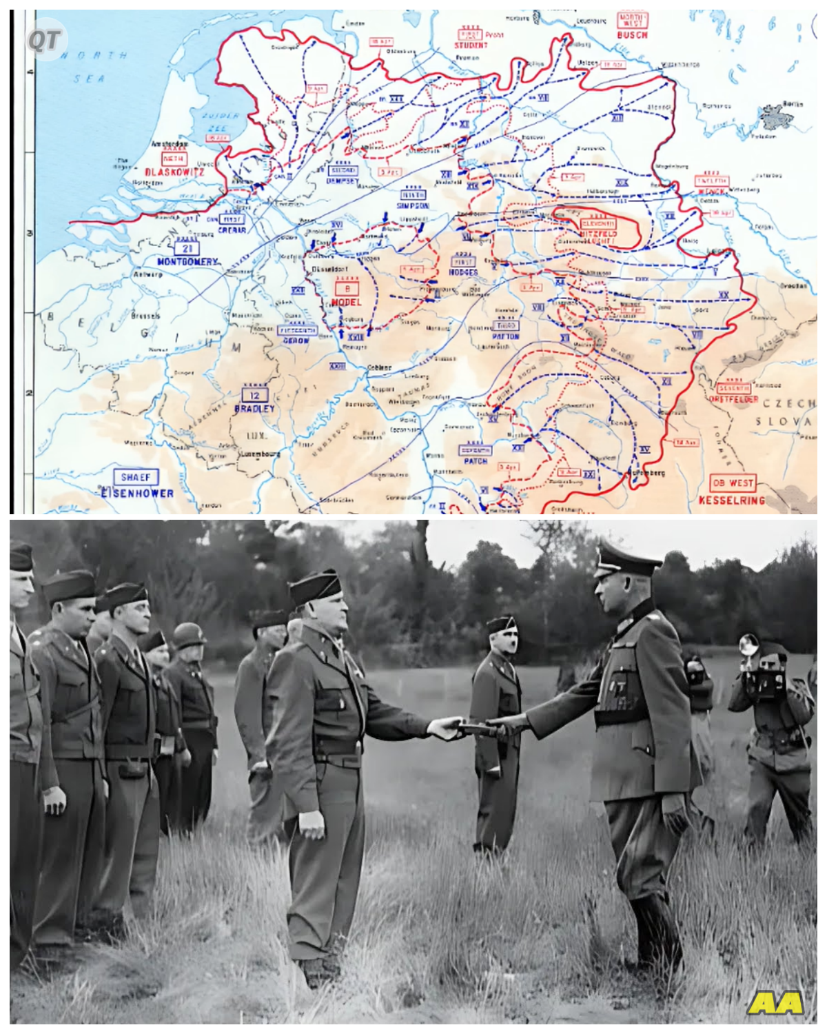 German Troops Were Desperate To Surrender To Americans In 1945-ZZ