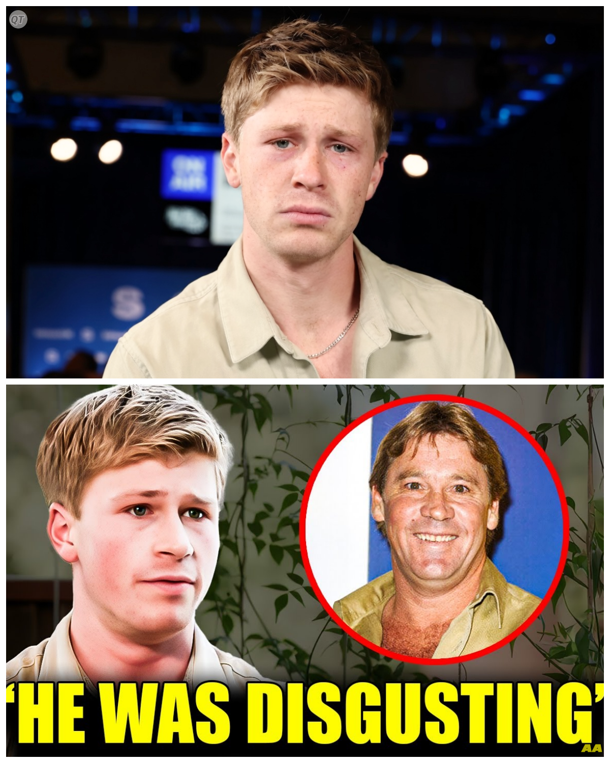 Truth Revealed: ‘He Was My Hero, But...!’ – Robert Irwin Breaks Silence on Steve Irwin’s Legacy! In a stunning revelation that has fans buzzing, Robert Irwin finally confirms the swirling rumors about his father, stating, He was my hero, but...!—a heartfelt admission that uncovers the complexities of growing up in the shadow of a legend, shedding light on the untold stories behind the beloved Crocodile Hunter’s extraordinary life and legacy.  The full story is in the comments below.