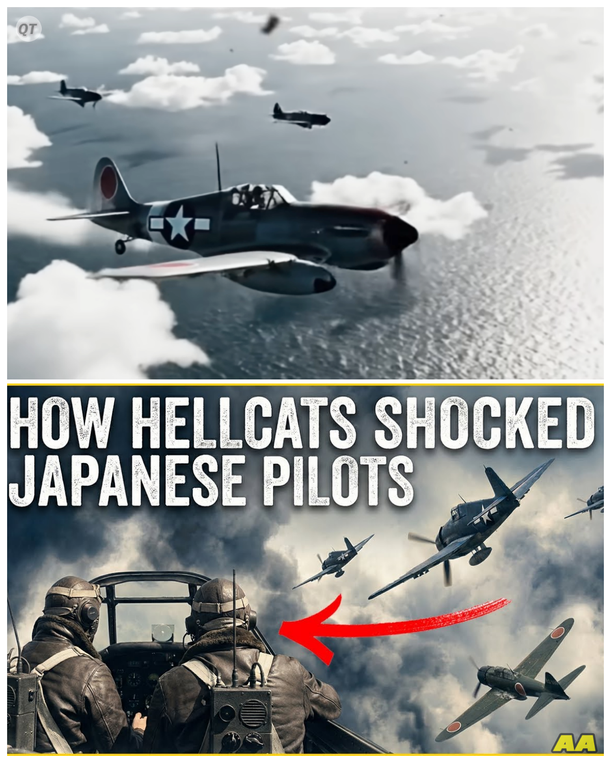Japanese Pilots Couldn’t Believe Their Radios! American Fighters Were Climbing Like Zeros-ZZ