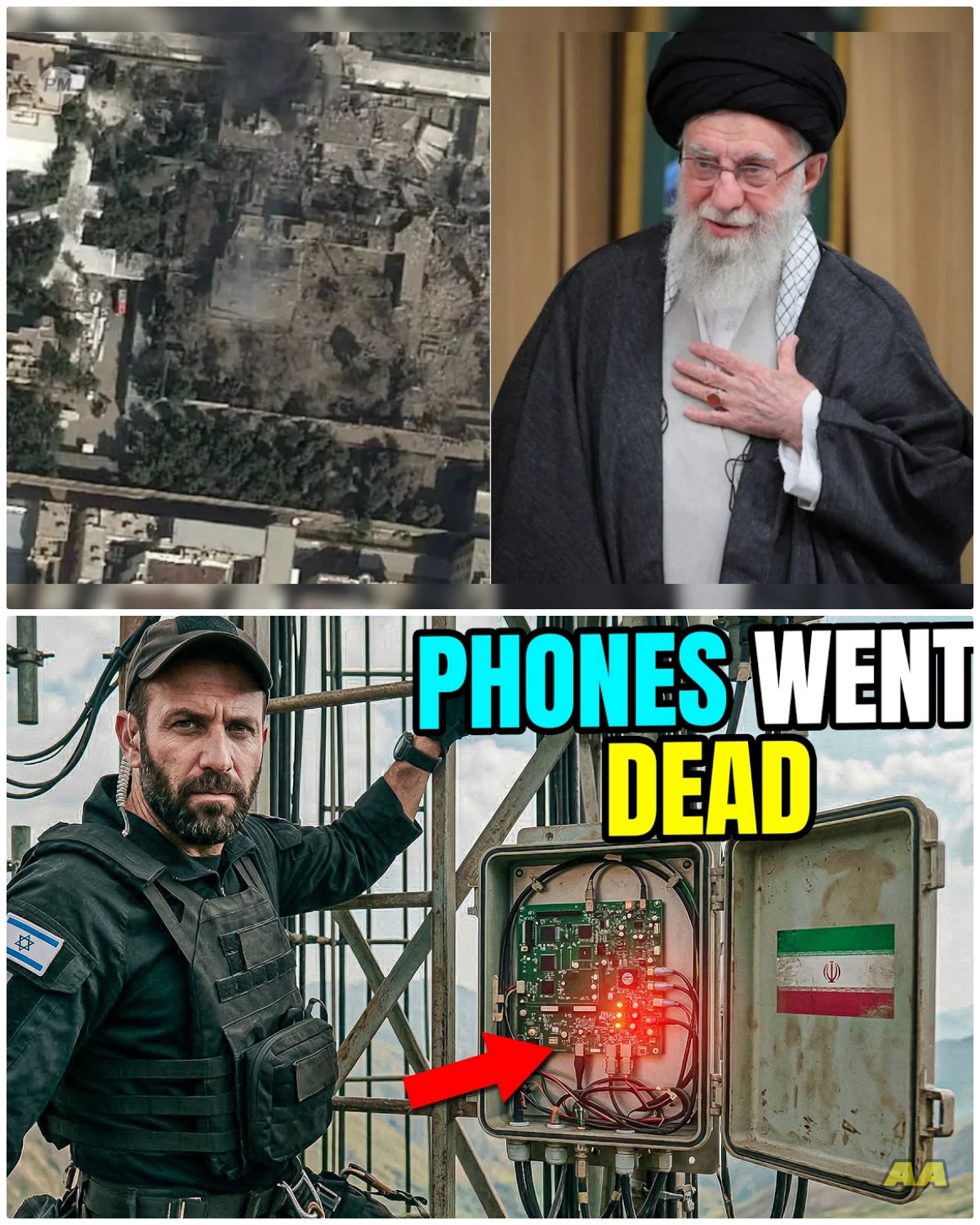 How Mossad Jammed Every Phone Near Khamenei’s Compound 3 Minutes Before the Strike