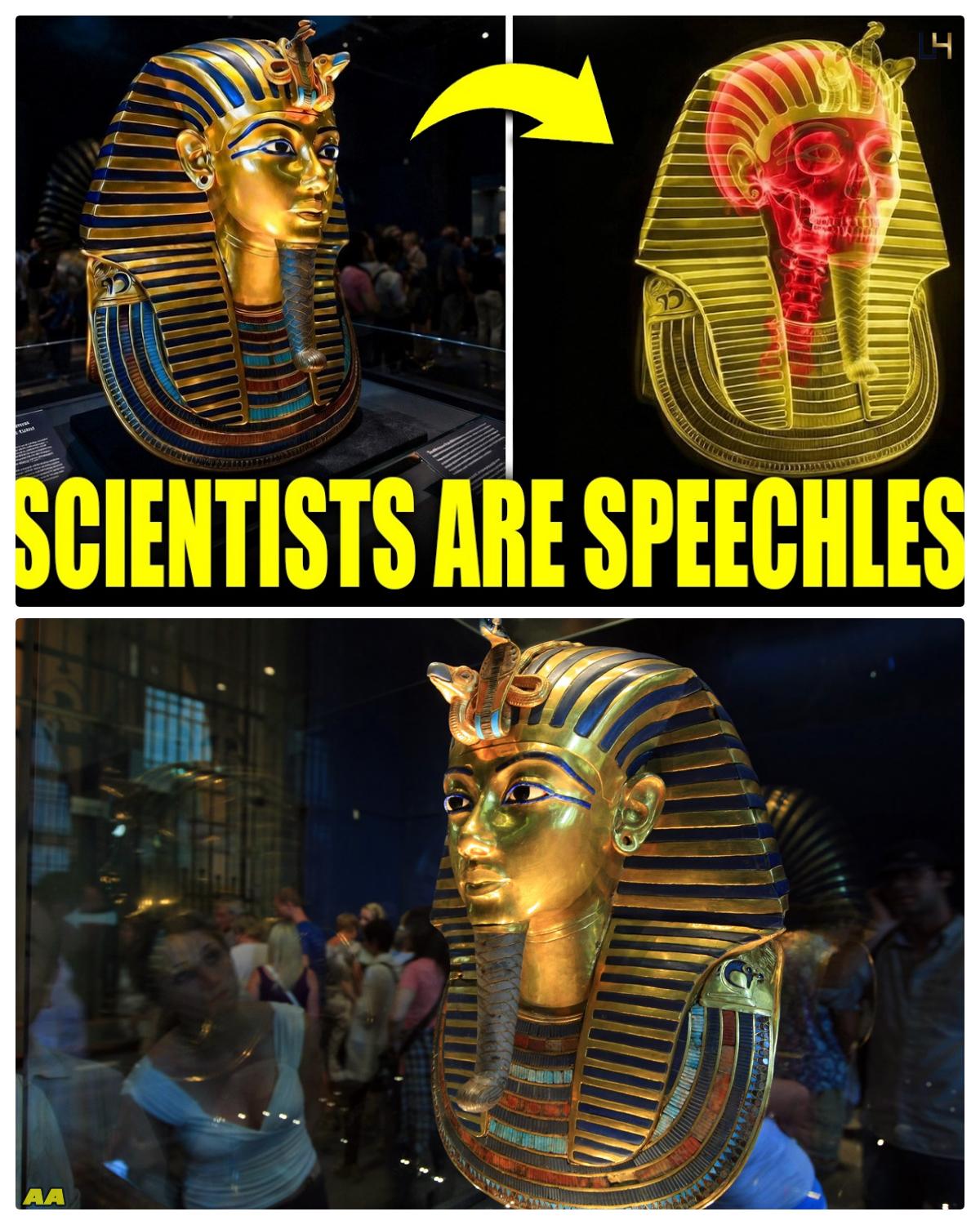 A New Scan of King Tut’s Mask Revealed Something No One Expected