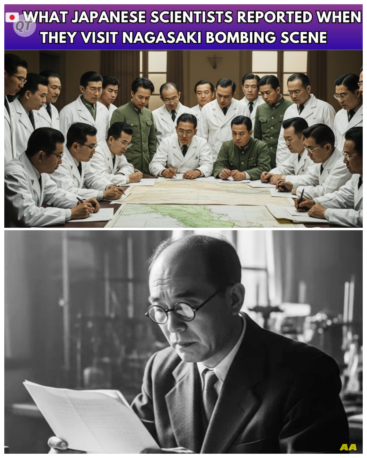 What Japanese Scientists Reported When They Visit Nagasaki Bombing Scene-ZZ