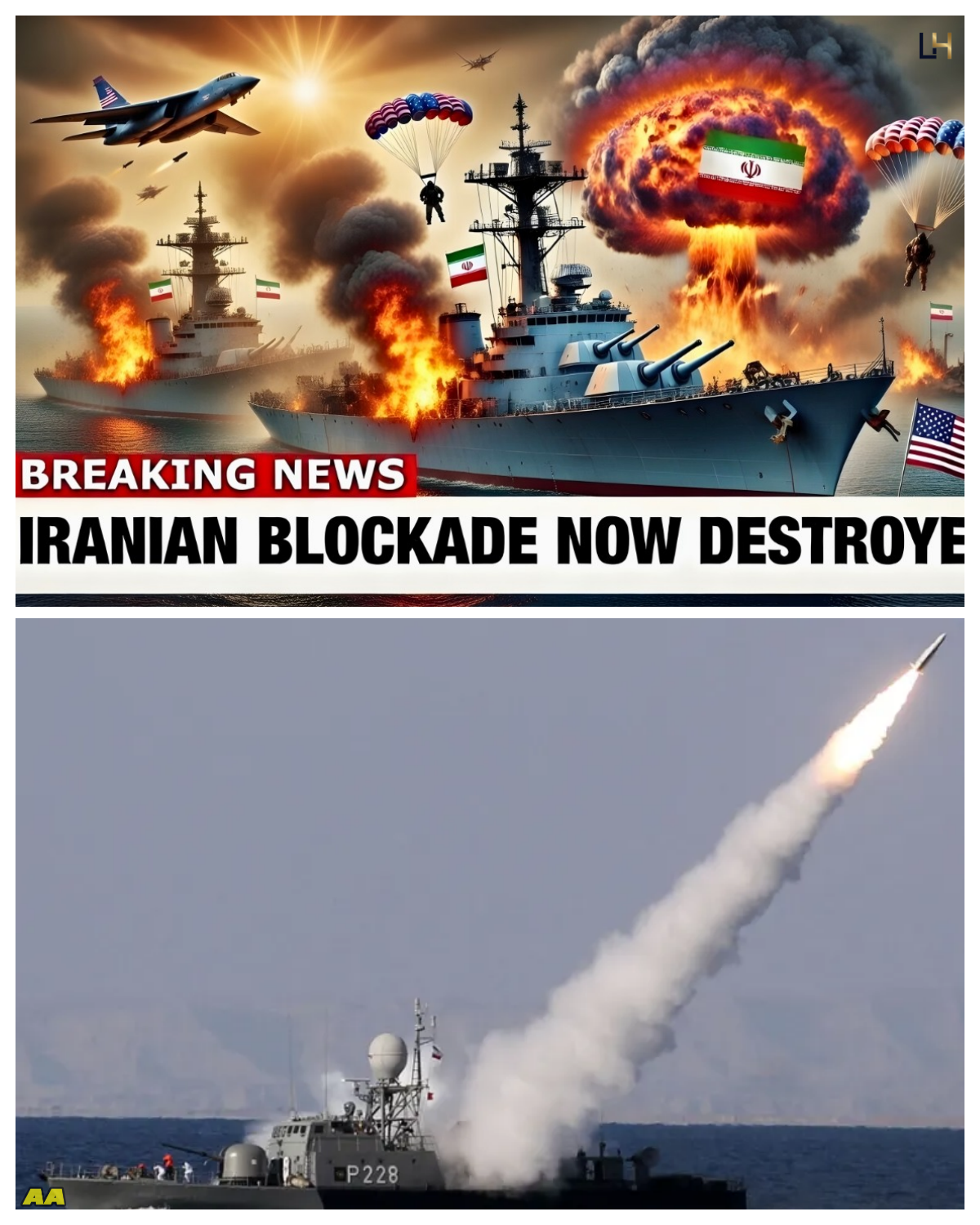 TEHRAN SHOCKED!! 5,000 U.S. Paratroopers & B-1 Bombers Strike Strait of Hormuz — Blockade Destroyed