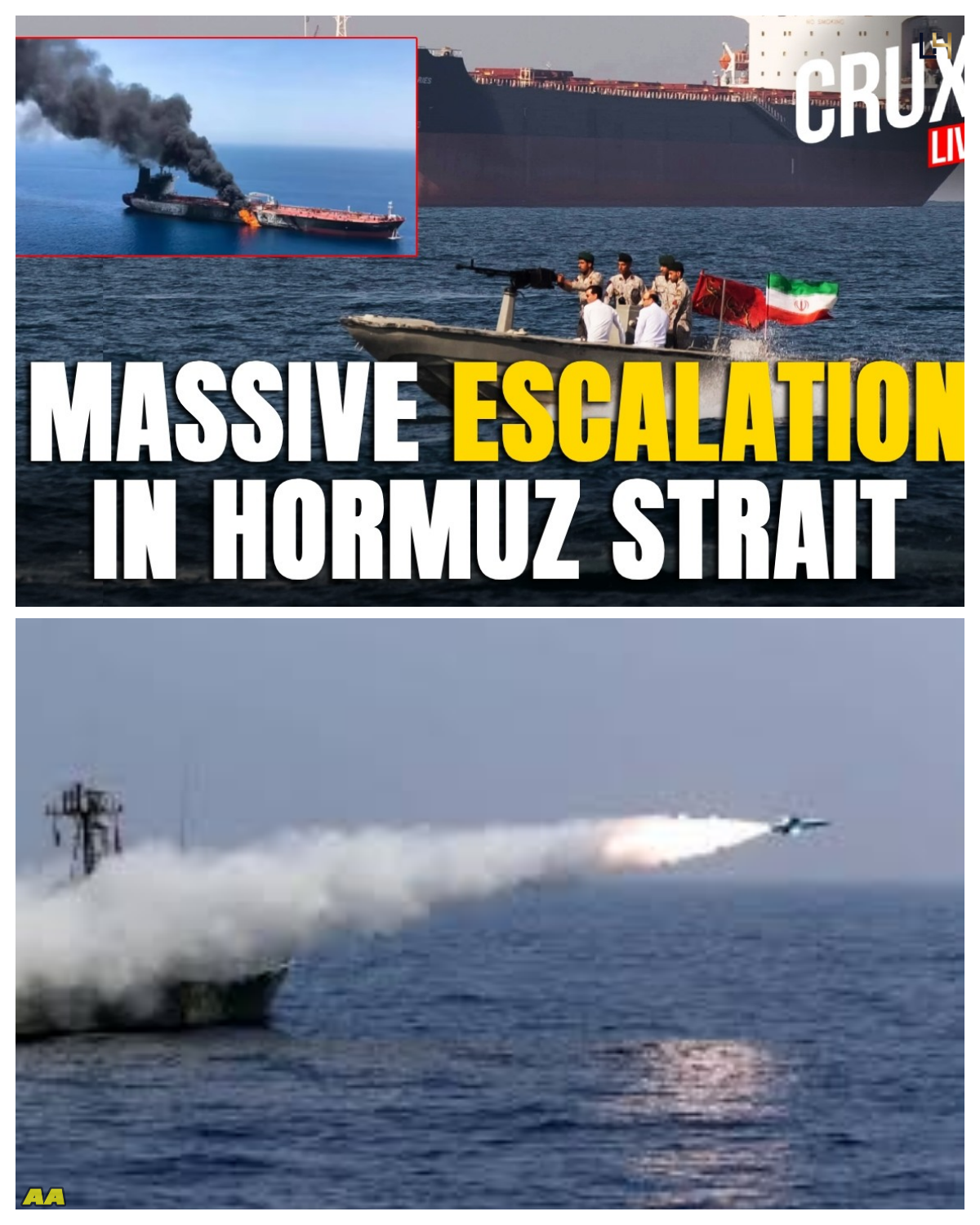 Iran Warns Of Sea Mines In Hormuz, US Navy Sends Drone To ‘Spy’ On Stranded Ships For 3 Hours