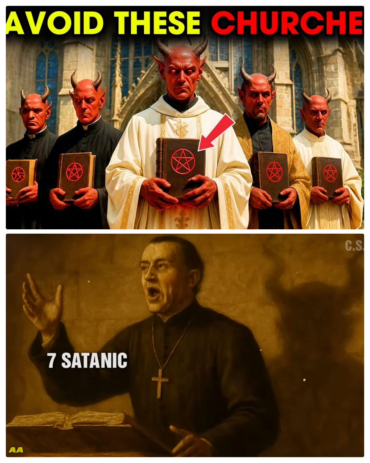 7 Satanic Churches Pretending to Be Christian – AVOID Them | C.S Lewis