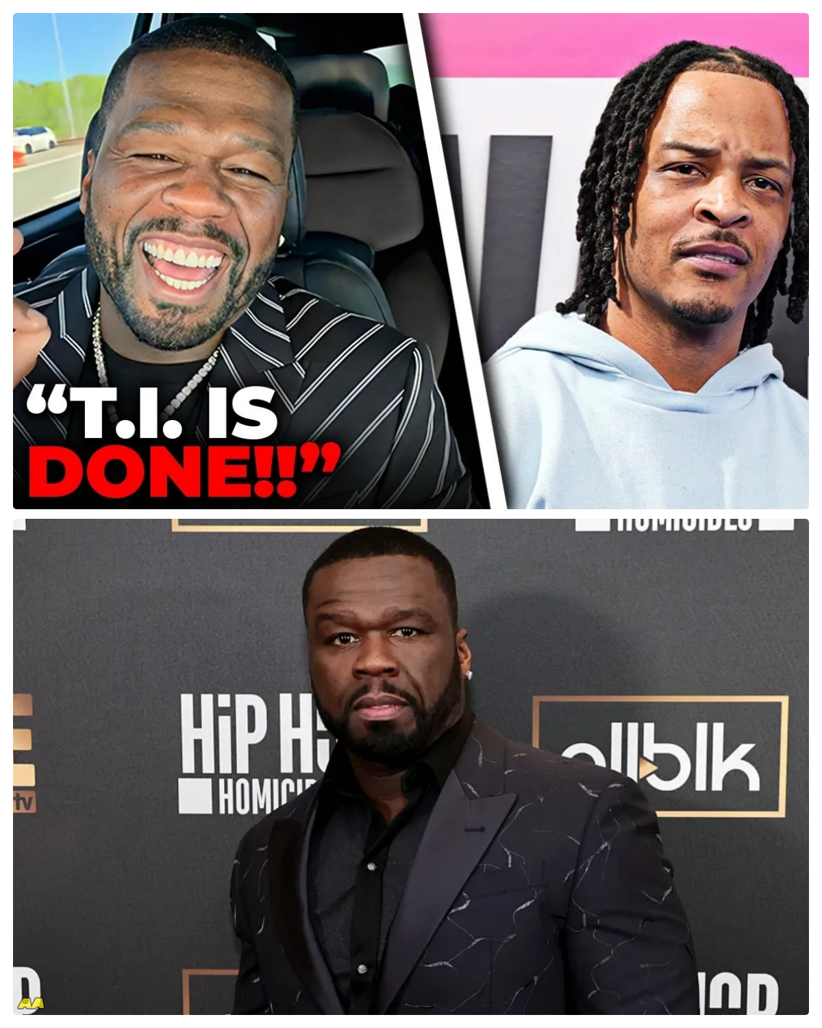 50 Cent ENDS T.I.’s Career With 1 Instagram Post After His Son Crossed The Line