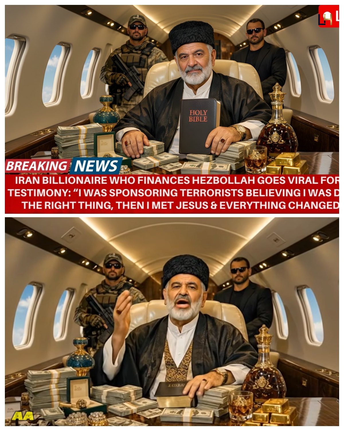 Iran’s Hezbollah Chief Financier Confesses LIVE on TV: ‘Jesus Visited Me and Showed Me My Wrongs’