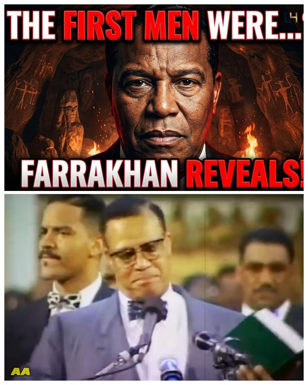 If The First Men Were White — Farrakhan Wants You To EXPLAIN This om