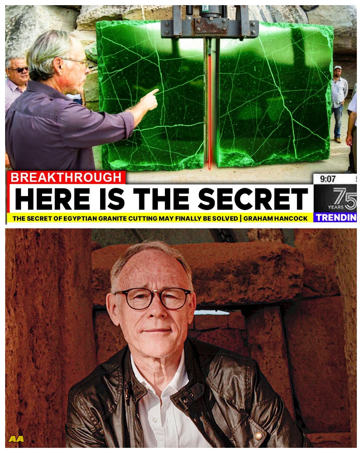 How Ancient Egyptians Cut and Move Granite Has Finally Been Proven — Graham Hancock Reveals