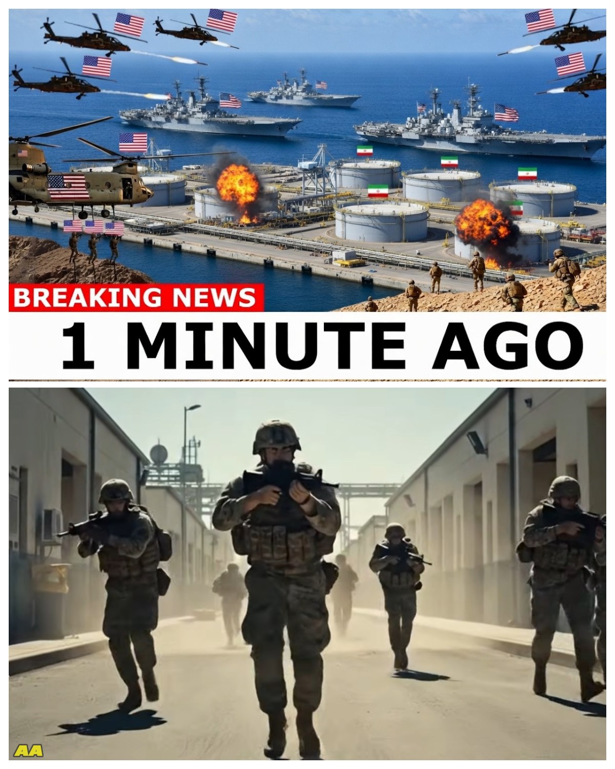 US Navy Marines ASSAULT and CAPTURE Kharg Island – Iran’s Largest Oil Port (Fictional Scenario)