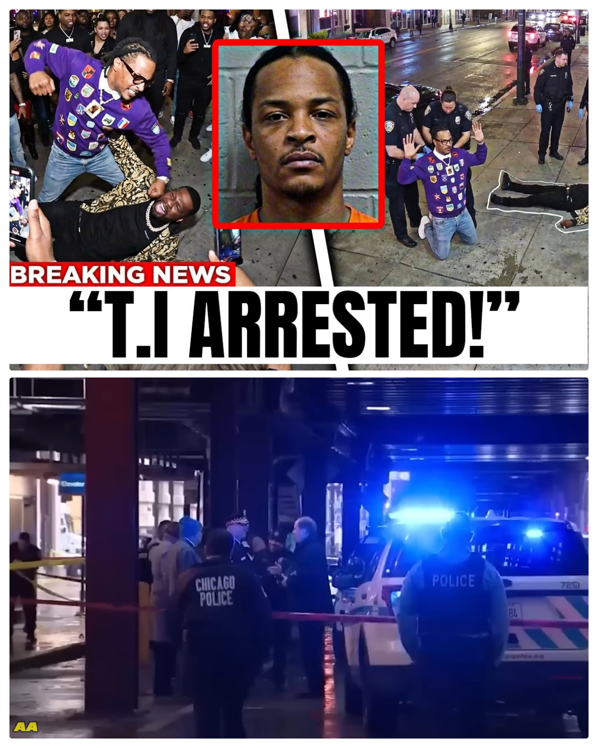 T.I. ARRESTED After Trying To Fight 50 Cent Outside A Club