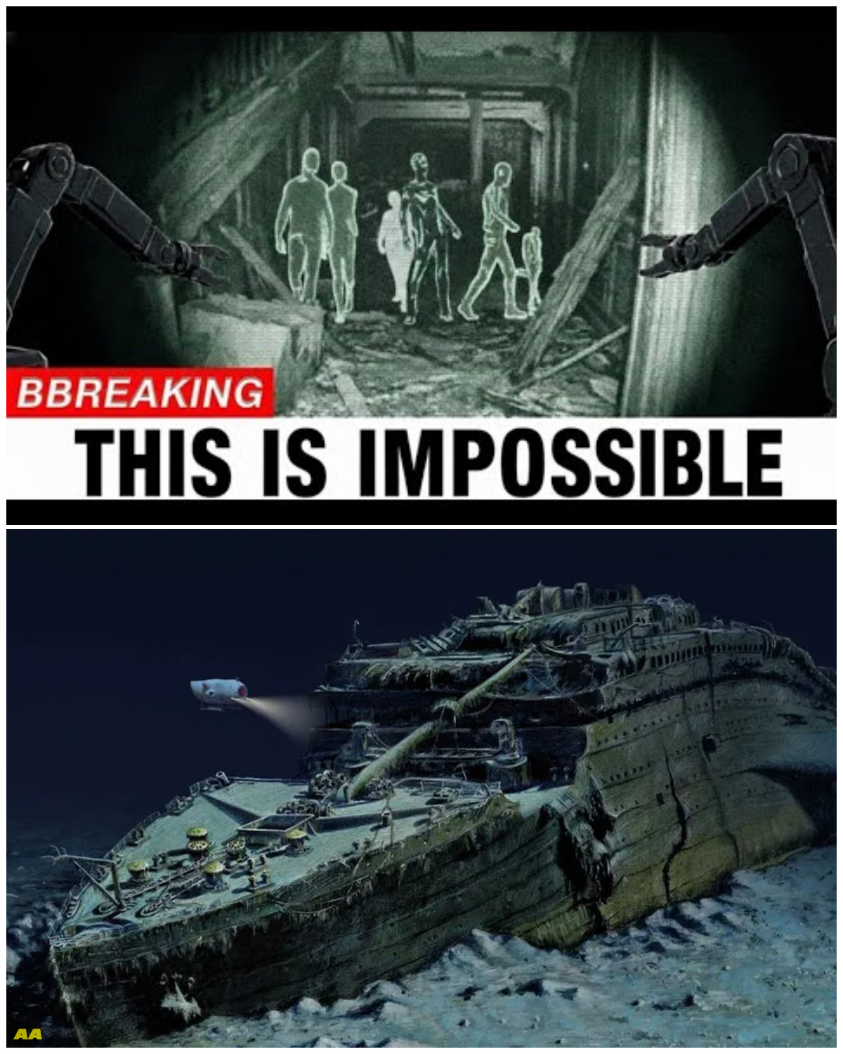 3 MIN AGO: Underwater Drone Went Inside the Titanic — The Footage is Beyond Terrifying