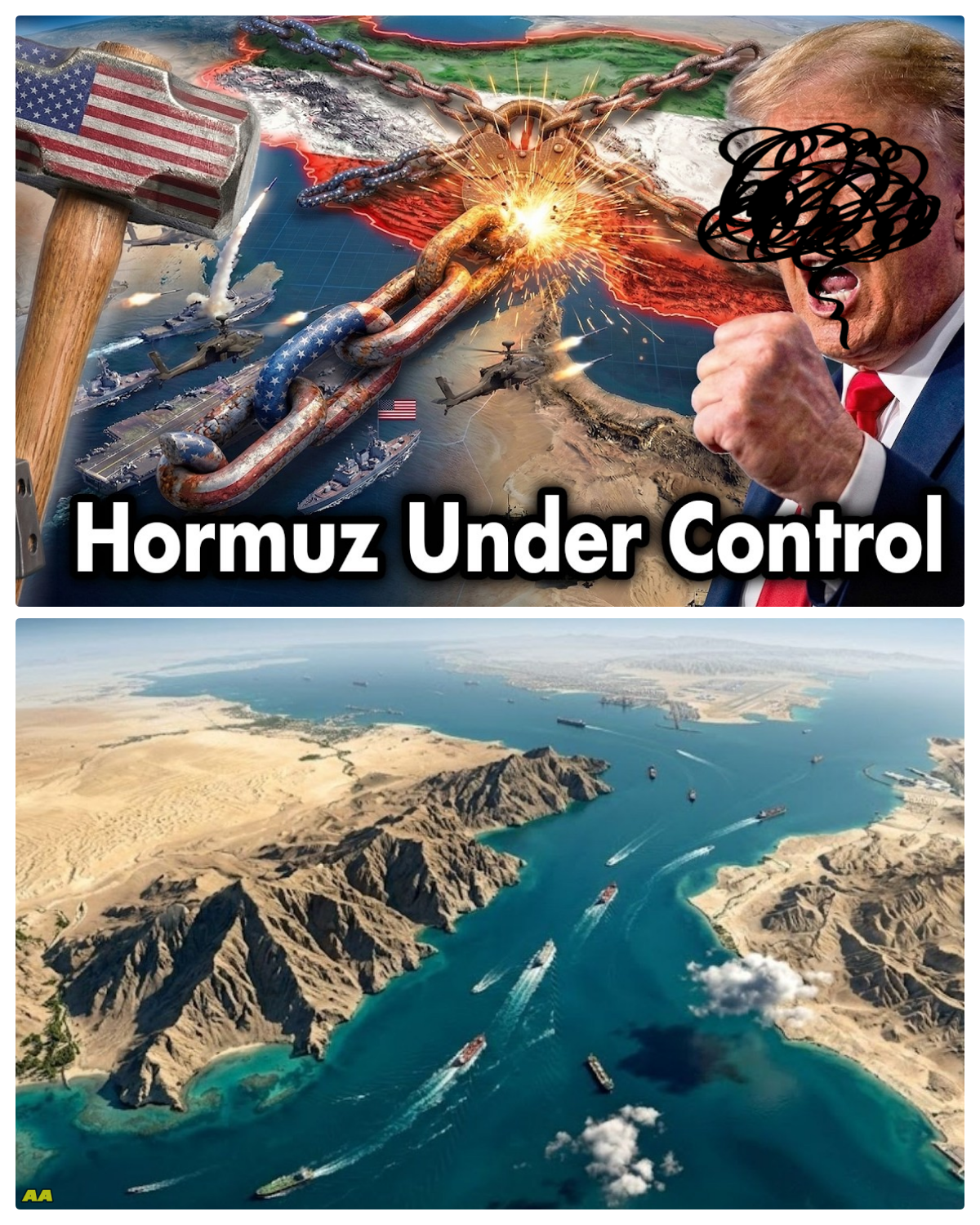 2 MINS! AH-64 Apache ACTIVATES NONSTOP Over the Strait of Hormuz — Iran Drone Threat COLLAPSES