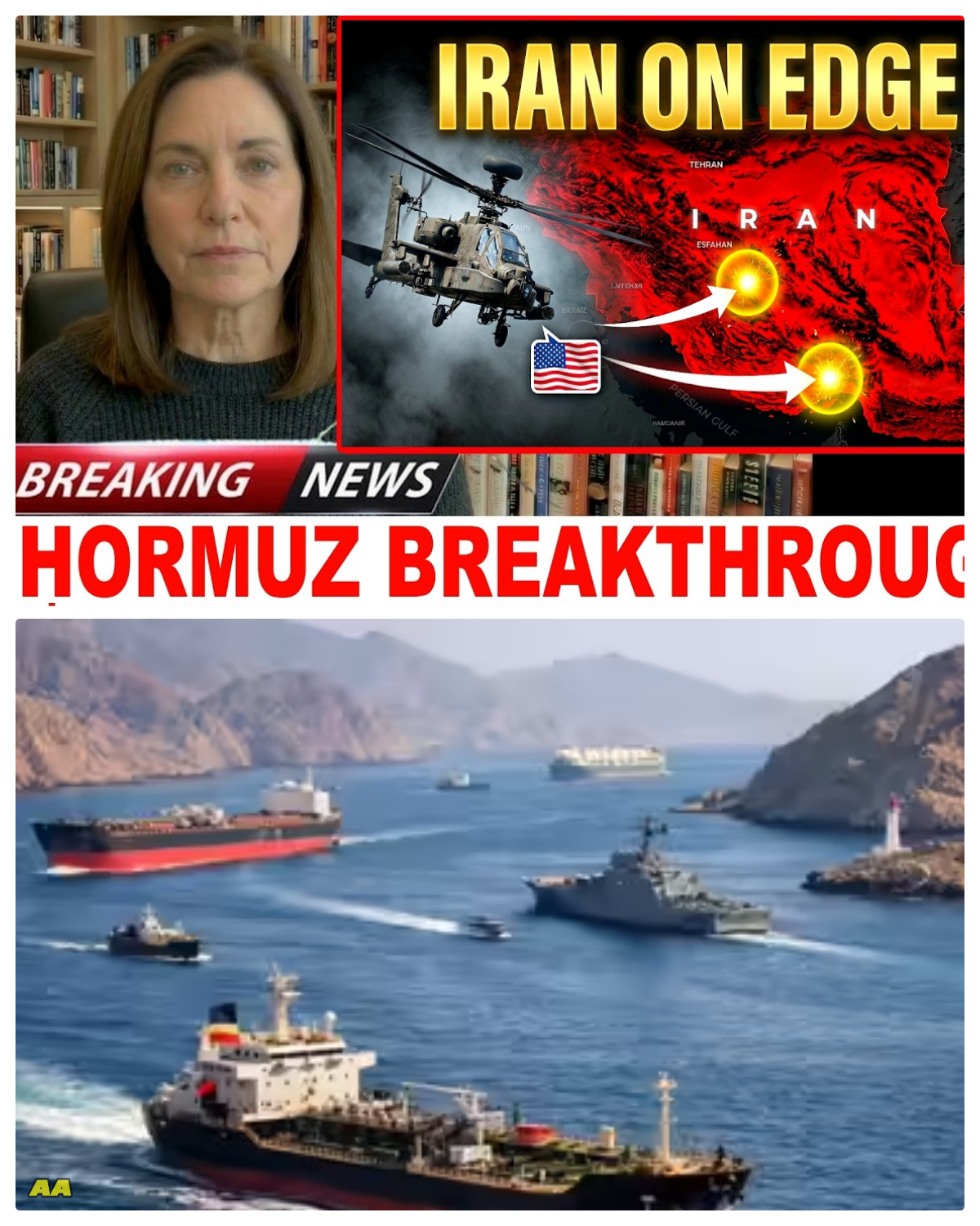 Strait of Hormuz Showdown: AH-64 Apaches Enter the Fight