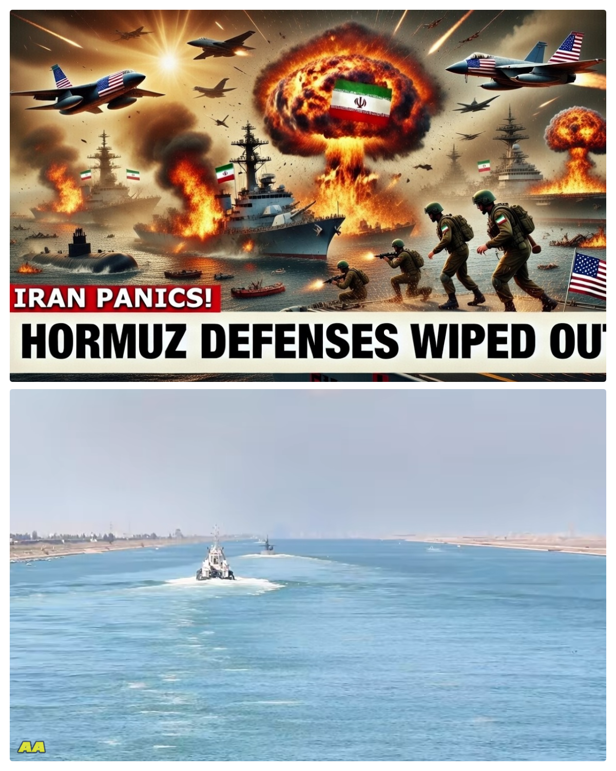 IRAN PANICS! F-35 & B-1 Bomber Joint Strike Wipes Out Hormuz Defenses — Strait Fully Open