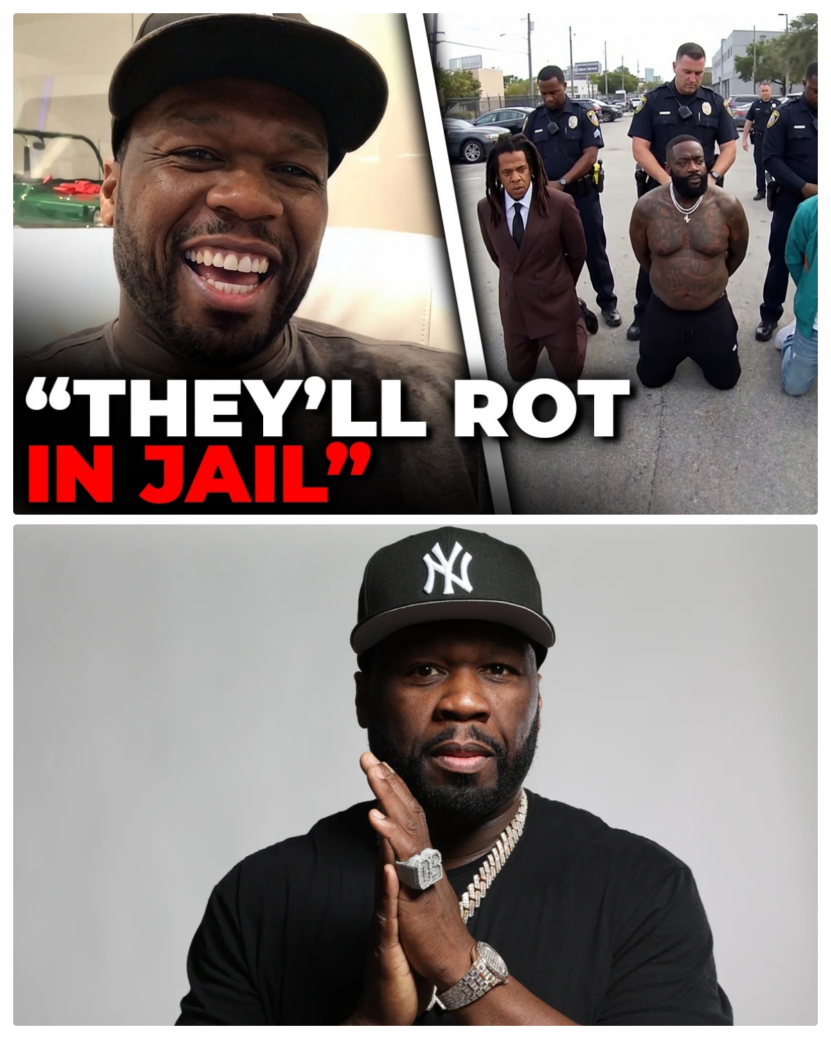 50 Cent REACTS To Rappers’ Arrests After New Part Of His Documentary Leaked