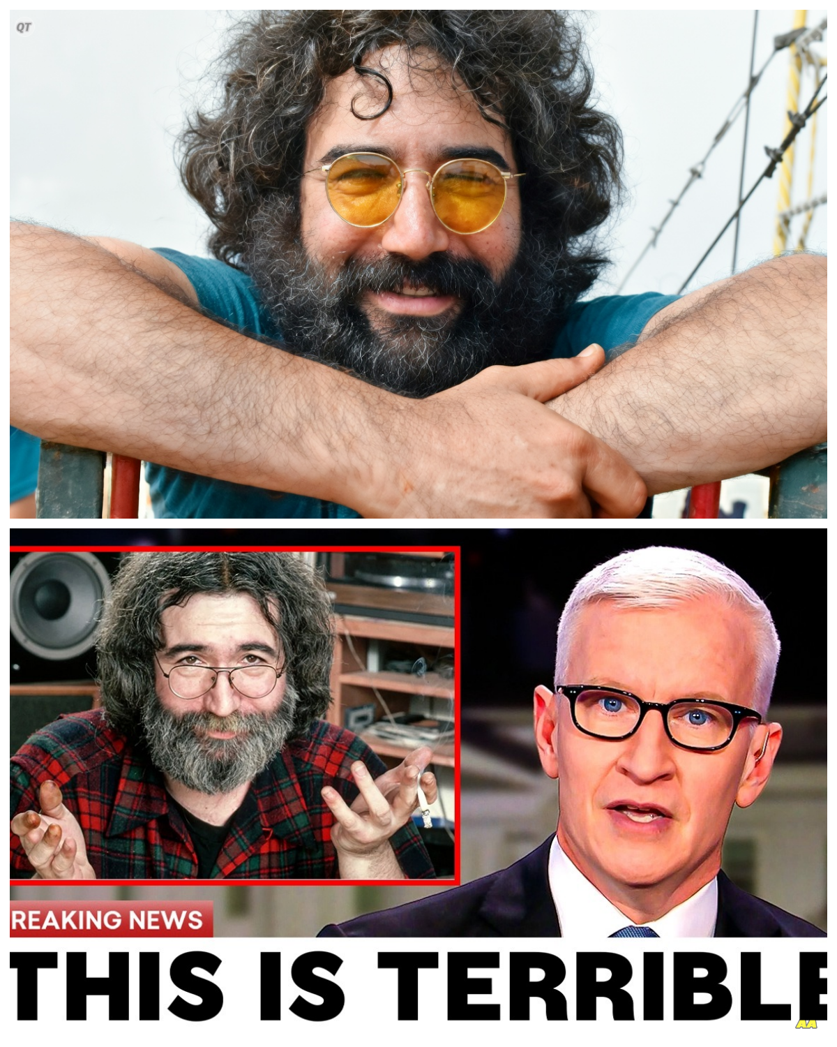 “Jerry Garcia’s Final Recording Session: The Chilling Secrets He Left Behind That Will Haunt You Forever!”  In a shocking twist, the world is now privy to the spine-tingling secrets Jerry Garcia left behind in his final recording session, and what he revealed is enough to send chills down your spine! “You thought you knew the man? Think again! insiders claim, as they unveil the haunting melodies and cryptic lyrics that hint at a life filled with untold struggles and dark revelations. Fans are left gasping as they piece together the emotional puzzle of a rock legend who seemed to have it all but was hiding a world of pain just beneath the surface. This shocking legacy will make you question everything you thought you knew about the iconic musician!  The full story is in the comments below.