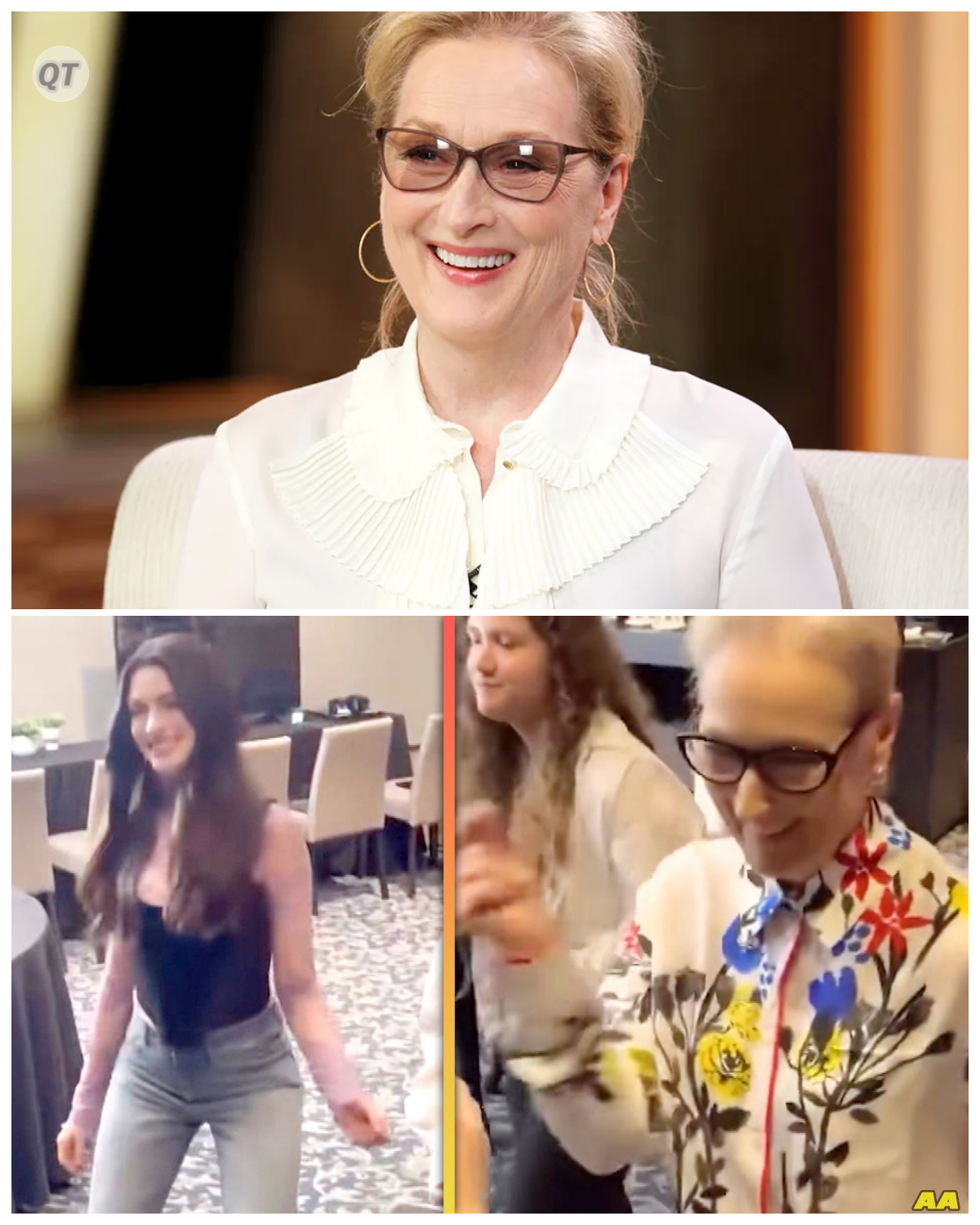 “Meryl Streep and Anne Hathaway Ignite the Dance Floor: A Spectacular Premiere for Devil Wears Prada 2!” -ZZ In an exhilarating night filled with laughter and music, Meryl Streep and Anne Hathaway brought the house down at the Devil Wears Prada 2 premiere, dancing to the infectious beats of Los Ángeles Azules! Their electrifying performance captivated fans, showcasing the timeless chemistry that made them household names. But as the celebration unfolds, whispers of rivalry and hidden agendas threaten to overshadow their glamorous reunion. Will this enchanting moment solidify their bond, or will the pressures of the spotlight spark unforeseen drama?