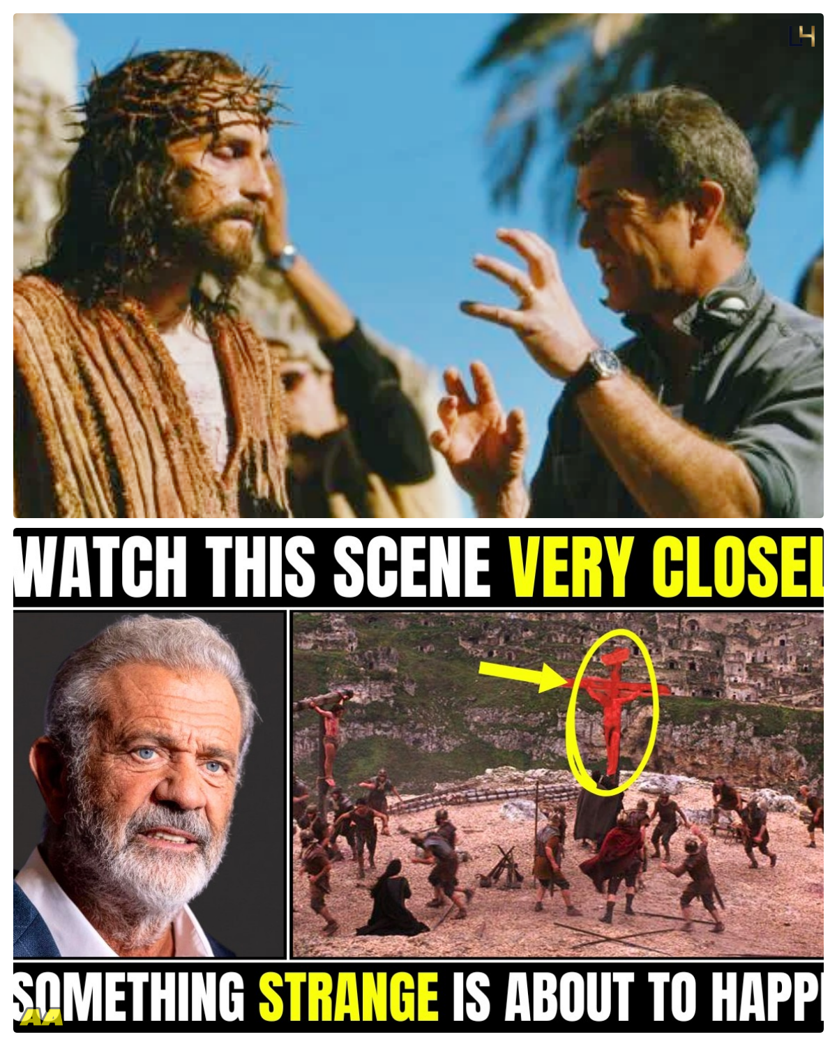 Mel Gibson: “Watch What Happened During The Filming of The Passion of Christ”