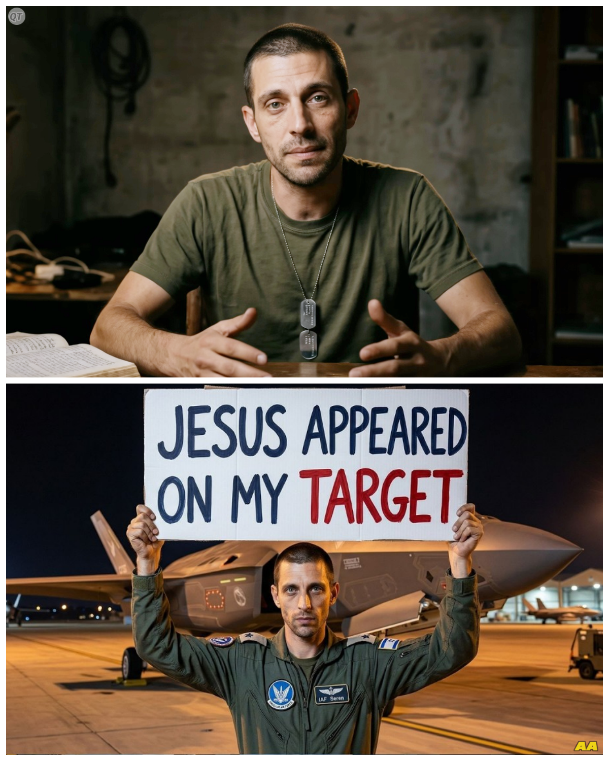 Israeli F-35 Pilot Goes Viral for His Testimony: JESUS Appeared on My Target — I Refused to Fire