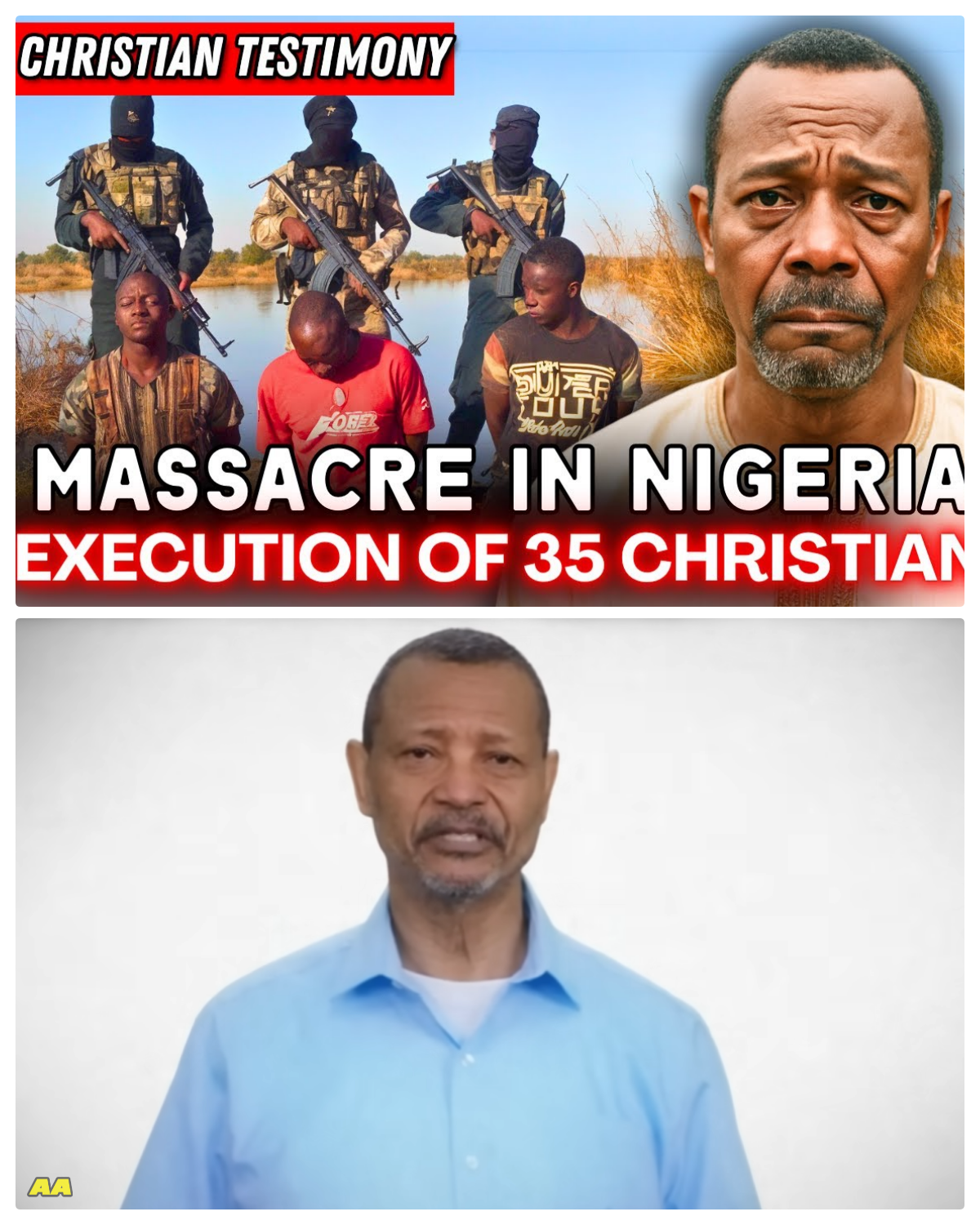 IN NIGERIA 35 CHRISTIANS TIED ON THEIR KNEES READY TO D1E… BUT GOD SENT A STORM!