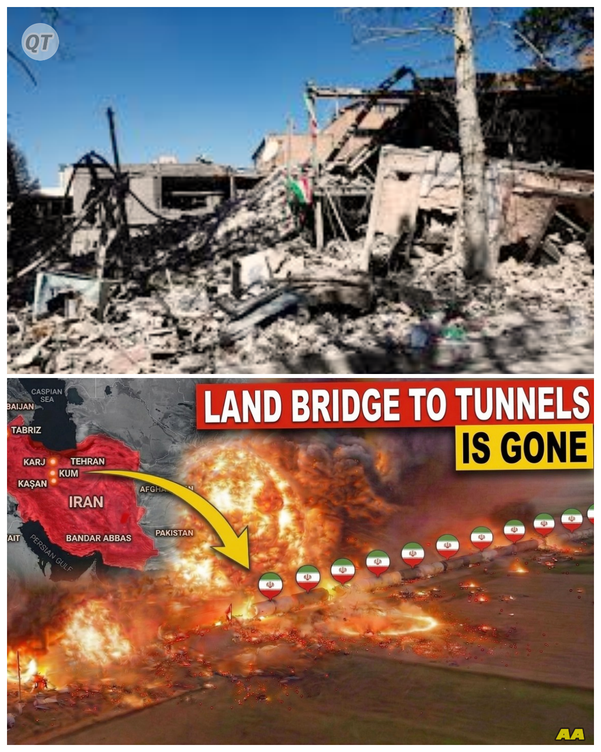 “Iran’s Military on the Brink: 1 Million Troops Stranded as Railway Lines Are Cut—What Happens Next?” -ZZ  In a dramatic and shocking development, Iran’s vital railway lines have been cut off, leaving a staggering 1 million troops stranded and without essential supplies! As the crisis unfolds, the implications for the military and the nation are dire. With tensions rising and resources dwindling, how will the Iranian government respond to this unprecedented challenge? This isn’t merely a logistical issue; it’s a gripping saga of survival, desperation, and the fight for control in a nation teetering on the brink. Get ready for an eye-opening exploration of the chaos gripping Iran! The full story is in the comments below.