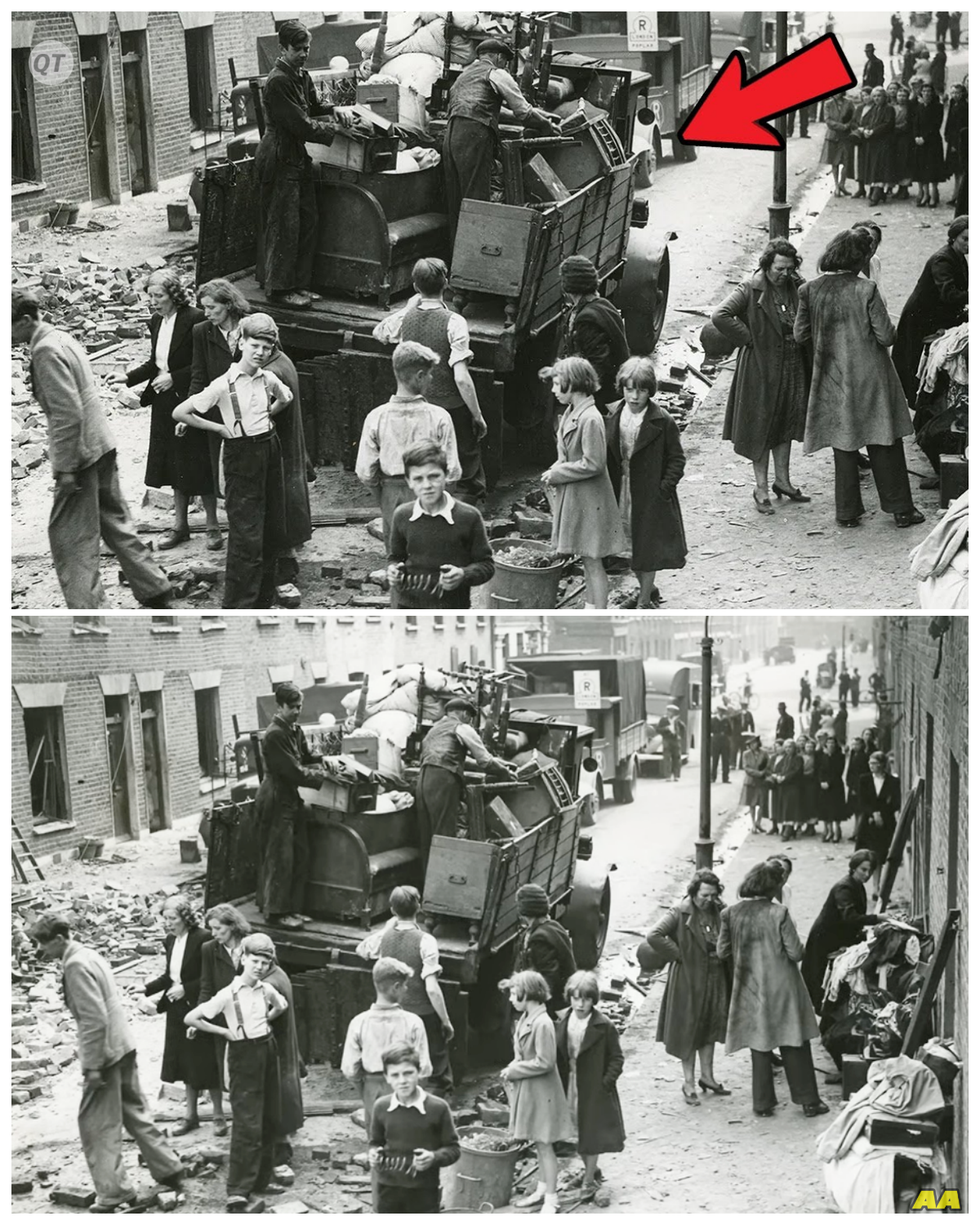 German Civilians Were Shocked When Americans Gave Food To All of Them-ZZ