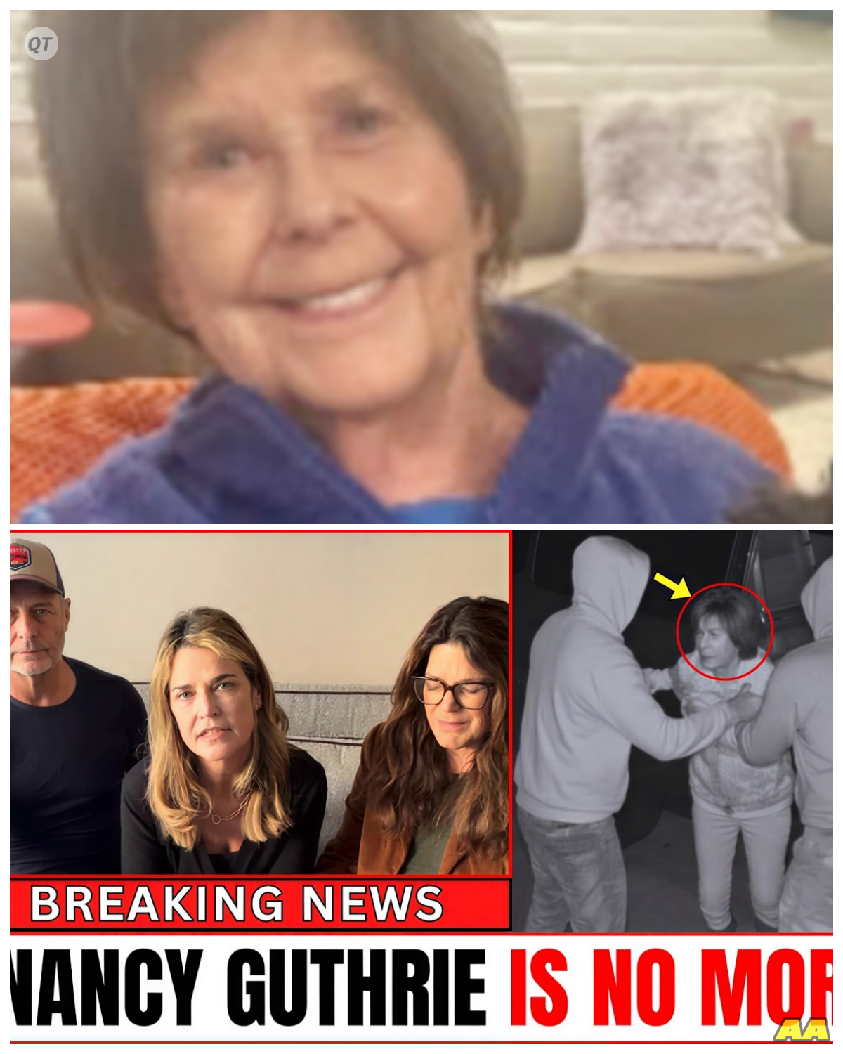 “Nancy Guthrie Update: FBI Receives Disturbing Note—Is She Really ‘D3ad’?” -ZZ  In a shocking twist that has left everyone reeling, the FBI has received a disturbing note asserting that Nancy Guthrie is “D3ad”! As investigators race against time to uncover the truth, the meaning behind this cryptic message raises more questions than answers. Is this a harbinger of doom, or a false alarm designed to throw them off the scent? The tension is palpable, and the stakes have never been higher! The full story is in the comments below.