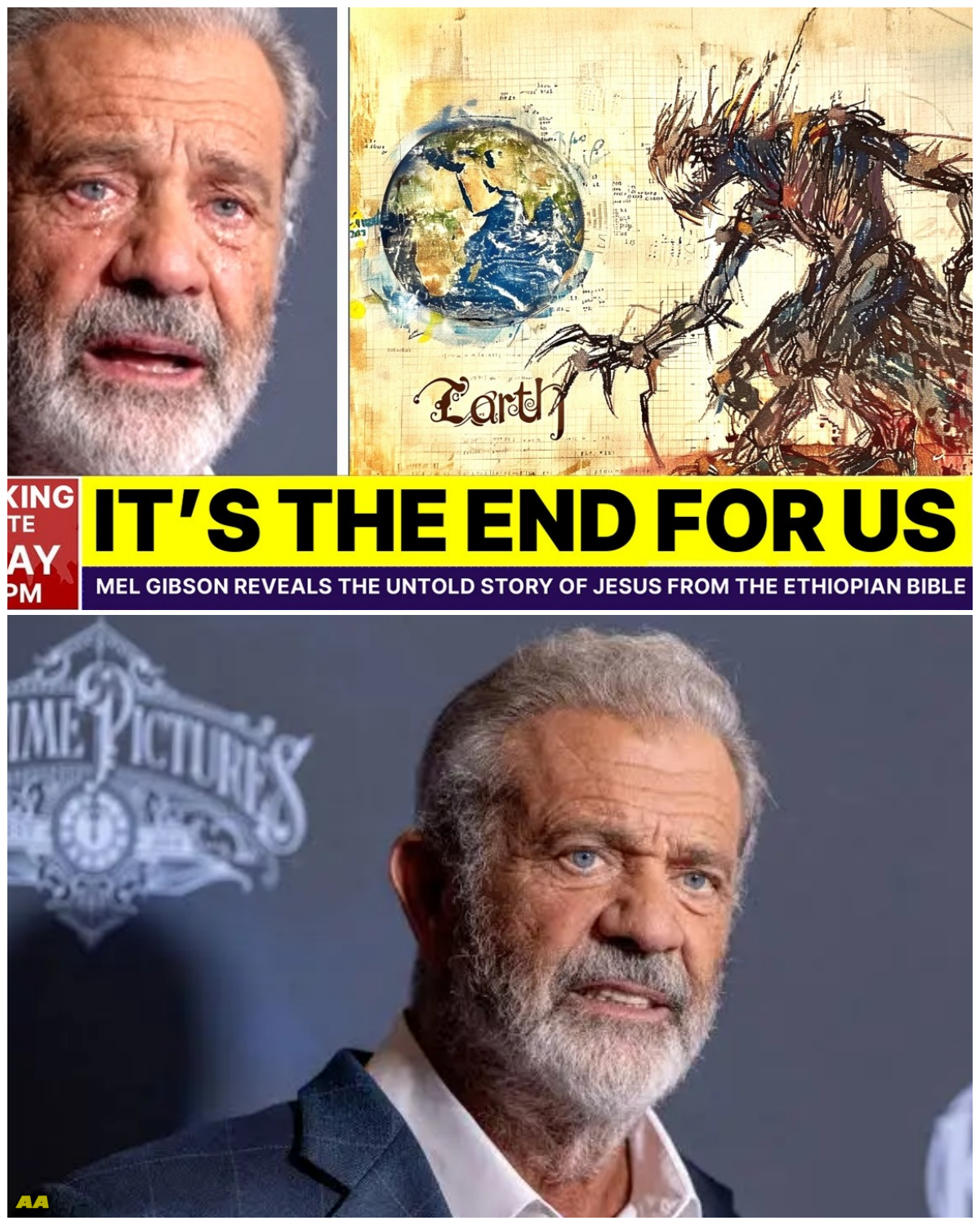 Mel Gibson Reveals the Untold Story of Jesus From the Ethiopian Bible