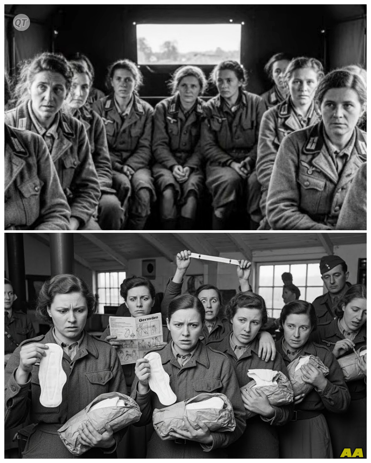 When British Guard Gave German POW Women Hygiene Supplies — Their Confused Reaction Stunned the Camp-ZZ