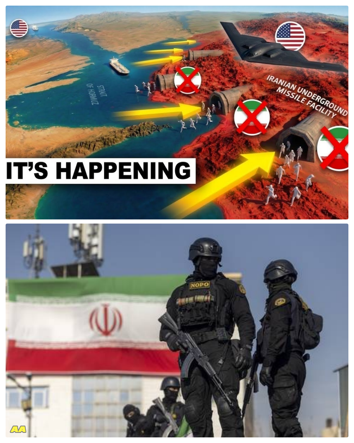 Hormuz Strait Tunnels of Iran Have Been COLLAPSED! Hundreds of Coastal Missiles Stuck in Tunnels