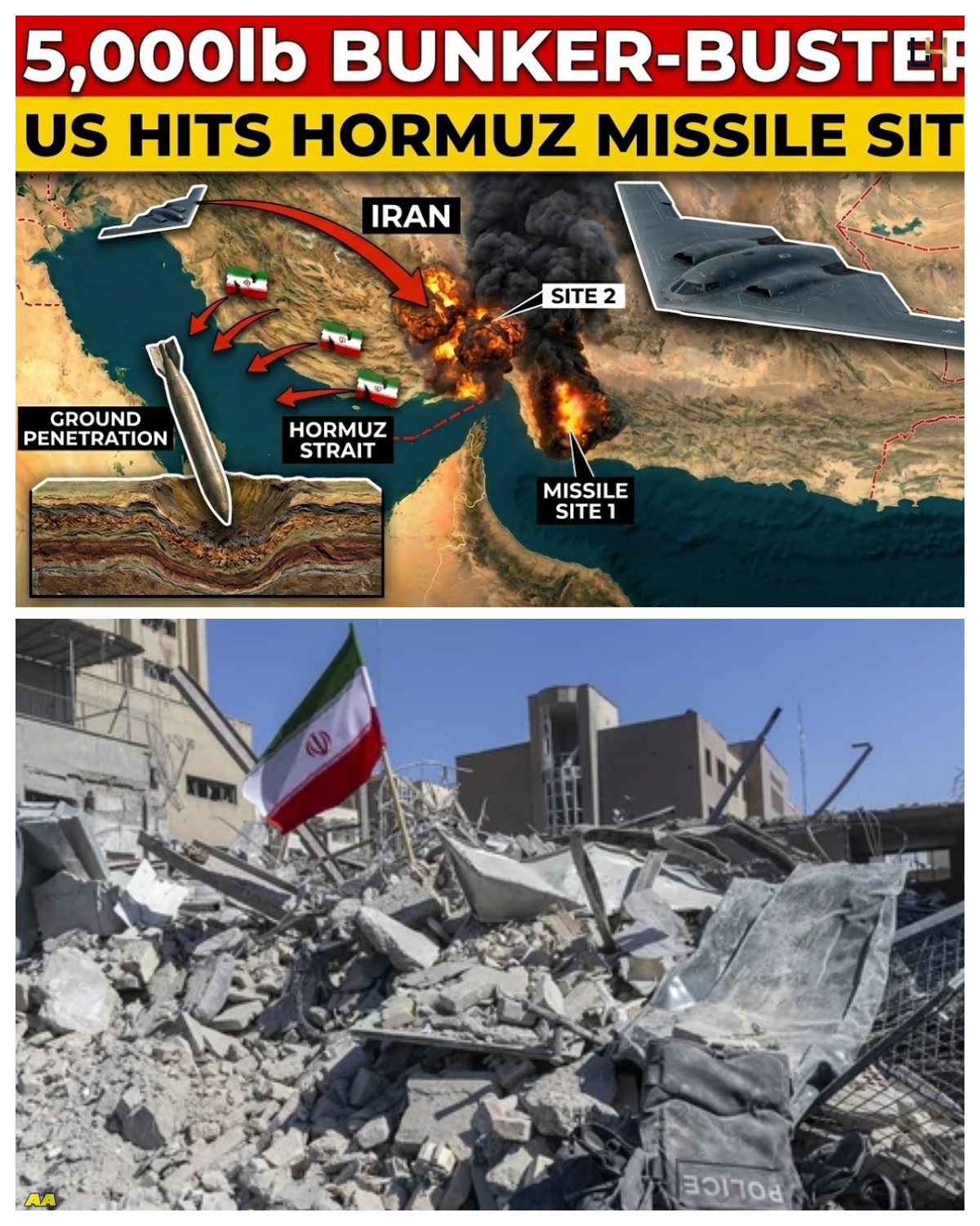 U.S. Strikes Iran’s Hidden Hormuz Missile Sites With Bunker-Buster Bombs — What Comes Next