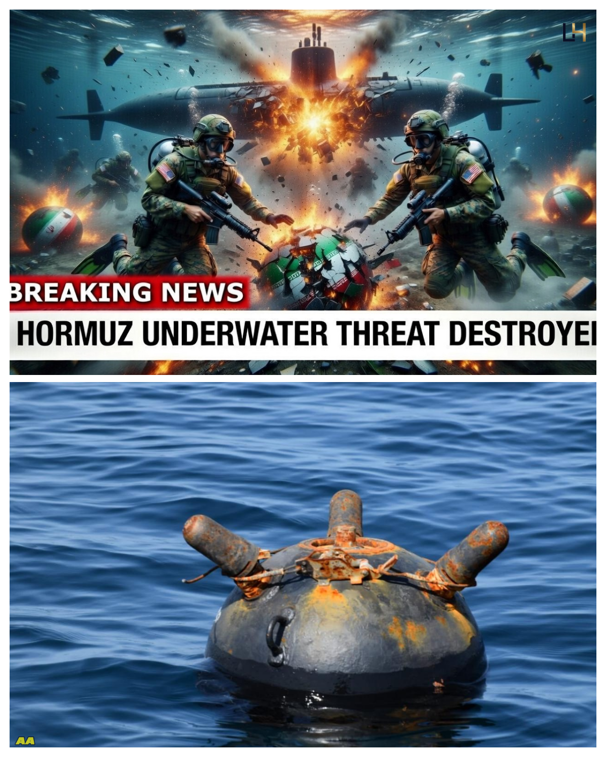 Breaking: SEAL Team 6 and Virginia Class Subs Destroy Iranian Underwater Mines in Hormuz