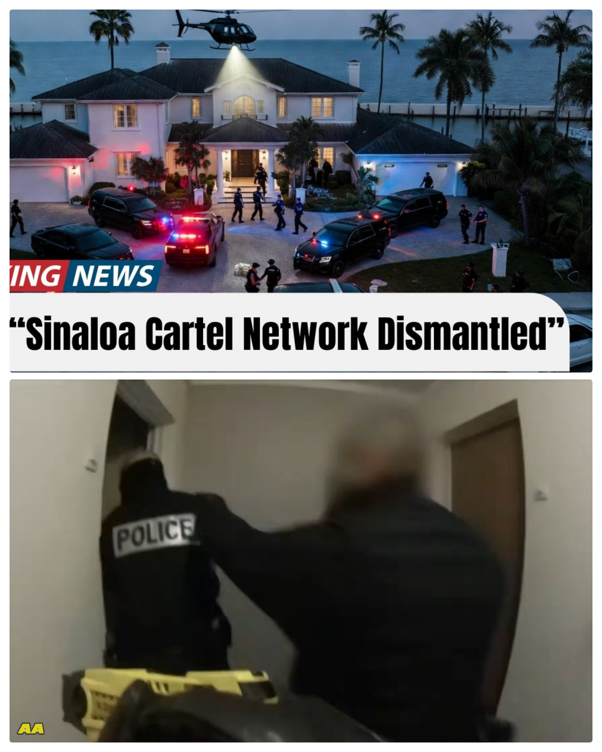 FBI & ICE Raid Miami Waterfront Estate — $39B Sinaloa Cartel Money Network Dismantled, 200+ Arrested