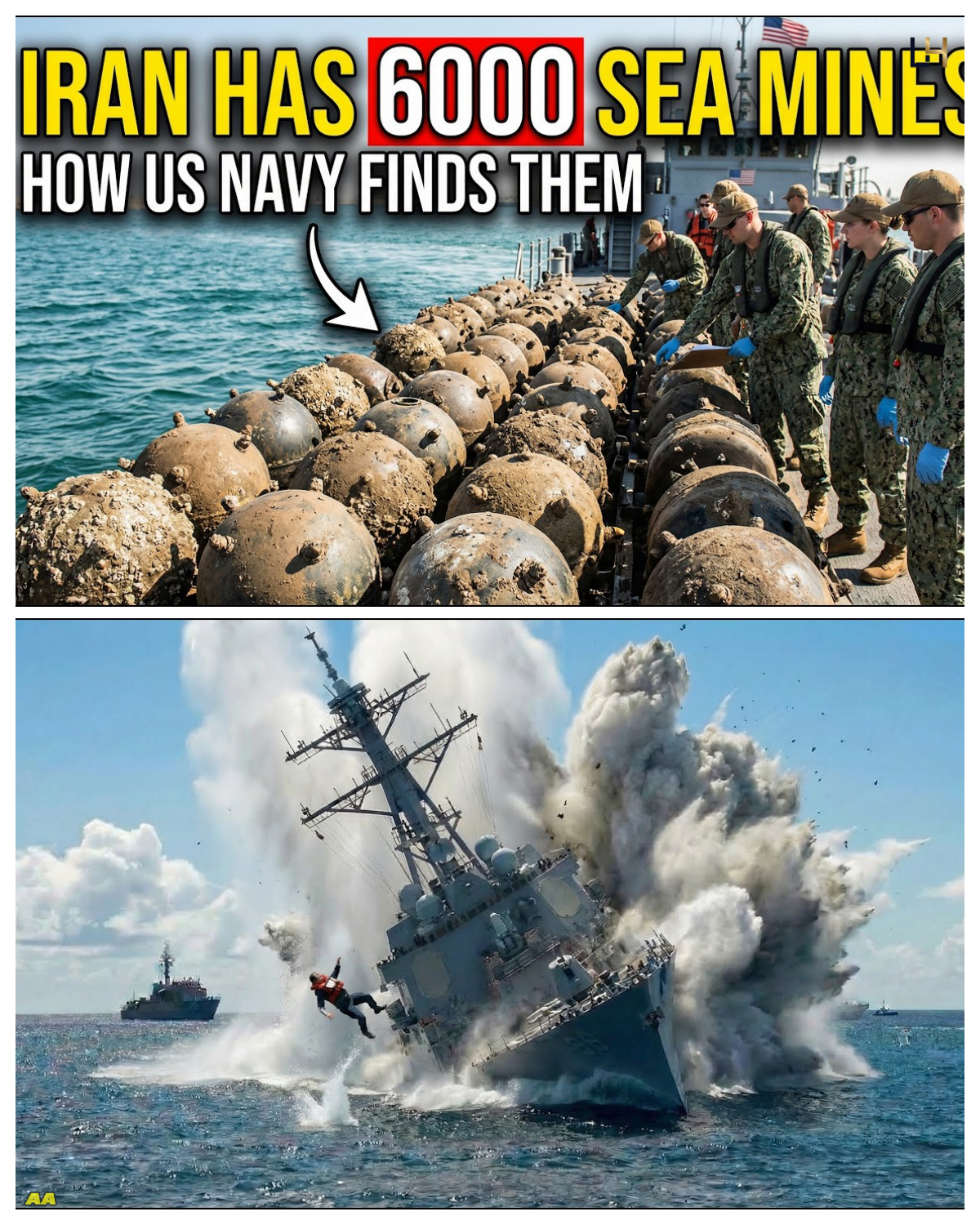 Iran Has 6,000 Sea Mines — Here’s How the US Navy Finds Them