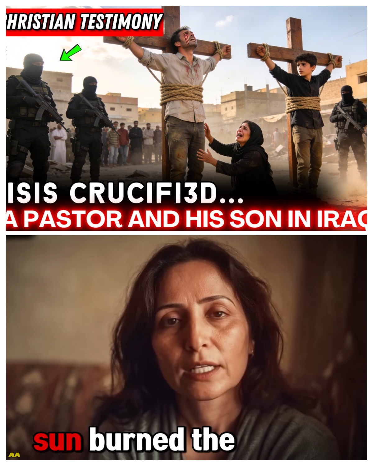 IN IRAQ A PASTOR AND HIS SON ARE CRUCIFIED BY TERR0RISTS… BUT GOD DID THIS | Christian Testimonies