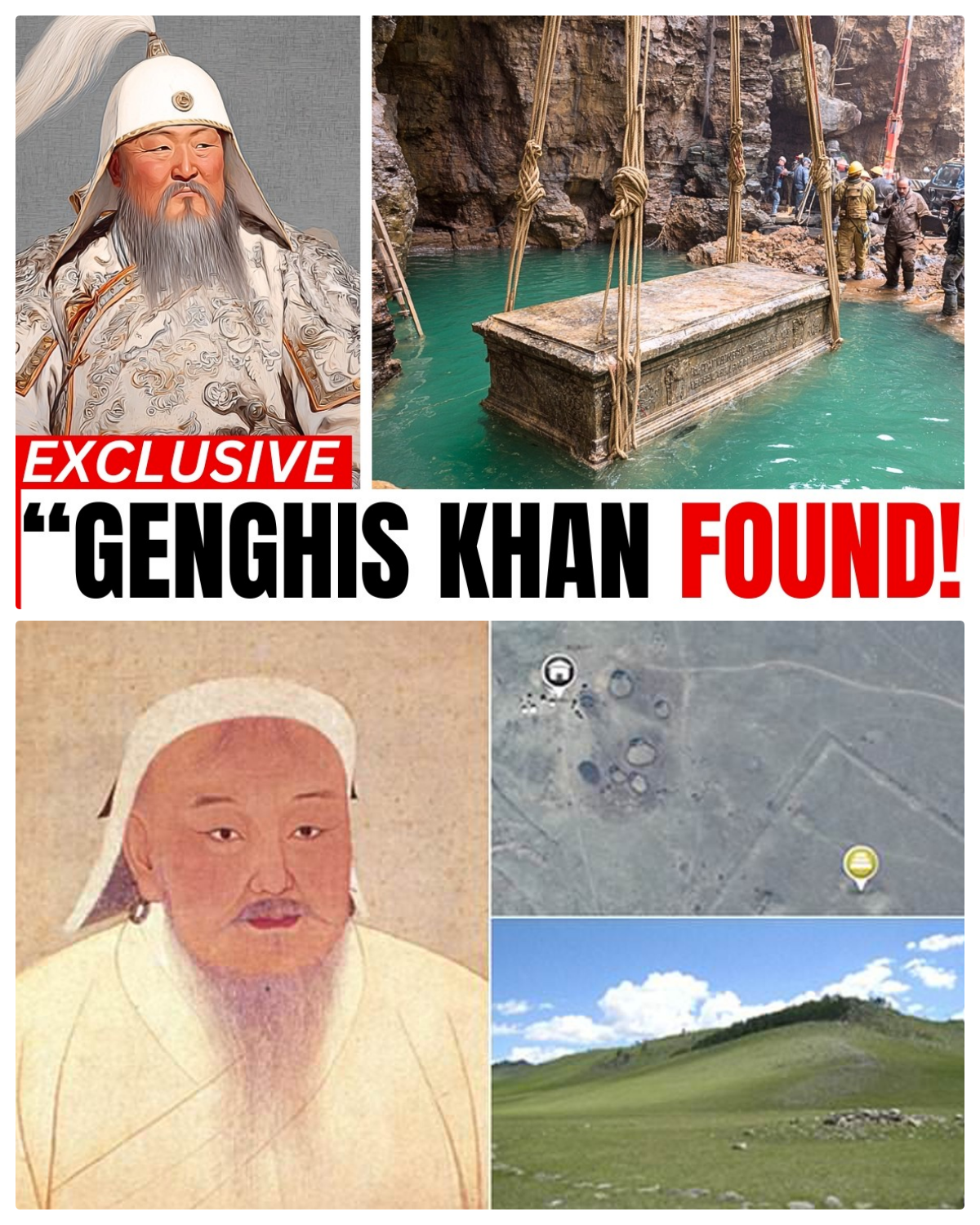 Genghis Khan’s Tomb Opened After A Thousand Years and the Discovery Shocked the World!