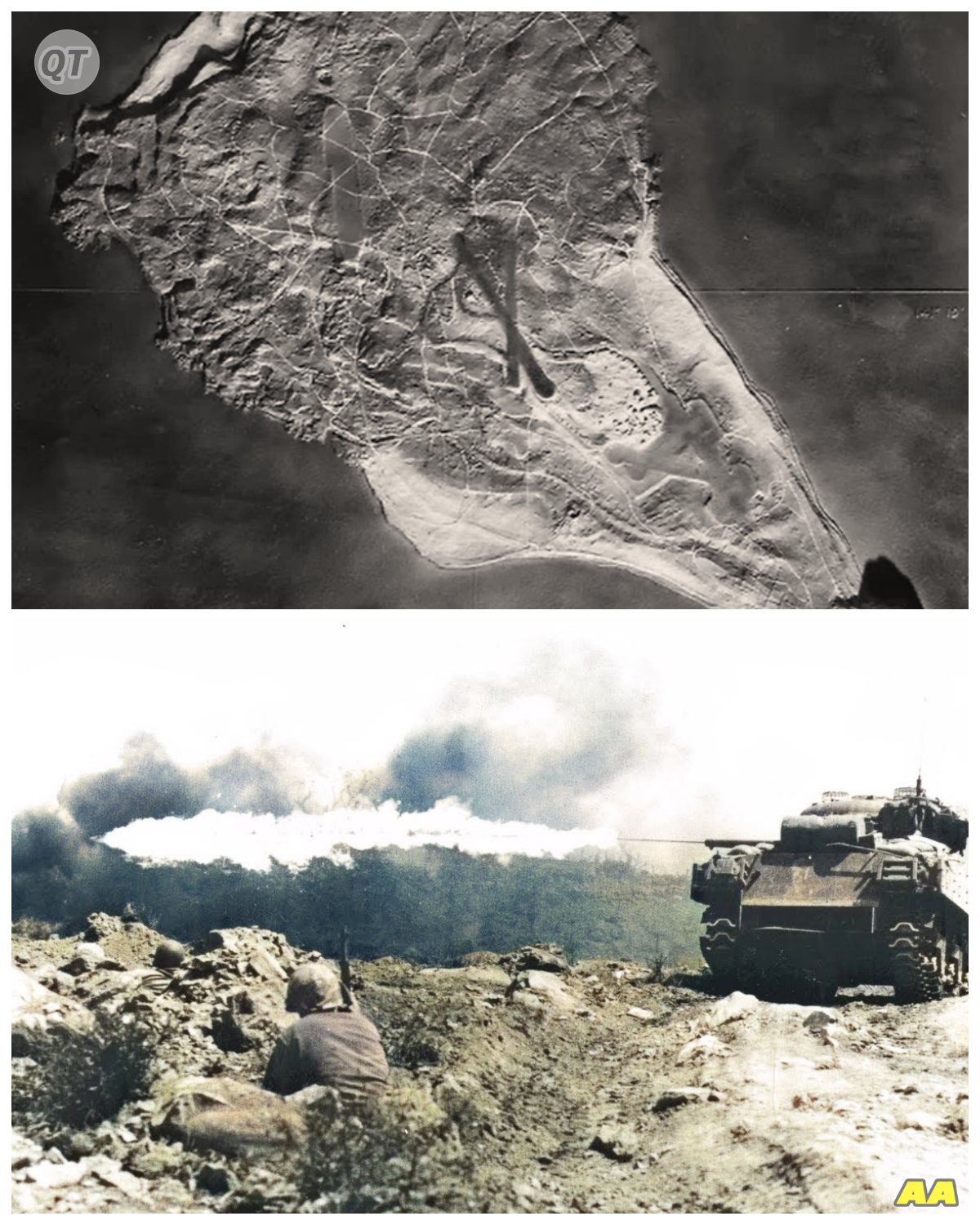 Japanese Troops Were Shocked by America’s Flamethrower Tanks At Iwo Jima-ZZ