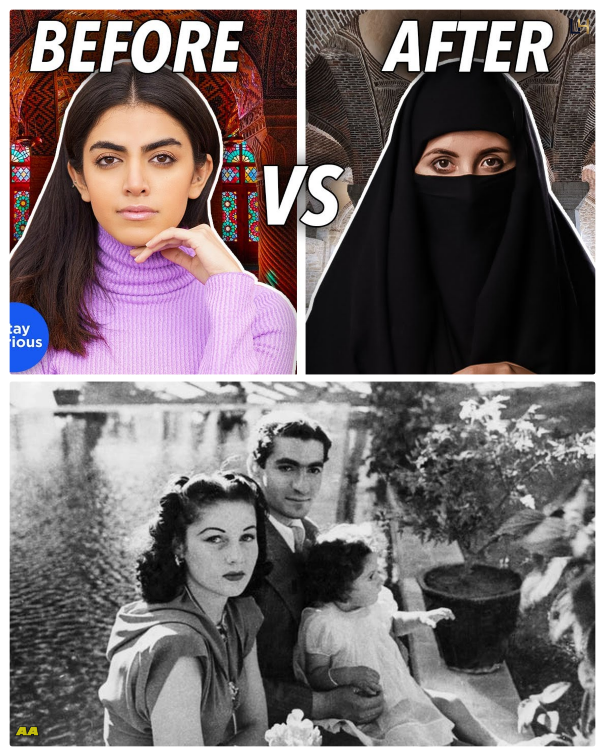 Life in Iran Before and After the Islamic Revolution