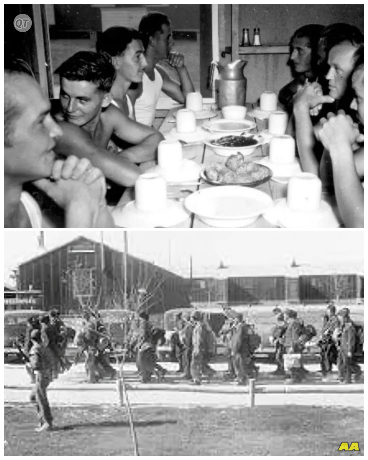 German POWs Couldn’t Believe Eating Meat, Fruit And Chocolate In American POW Camps-ZZ