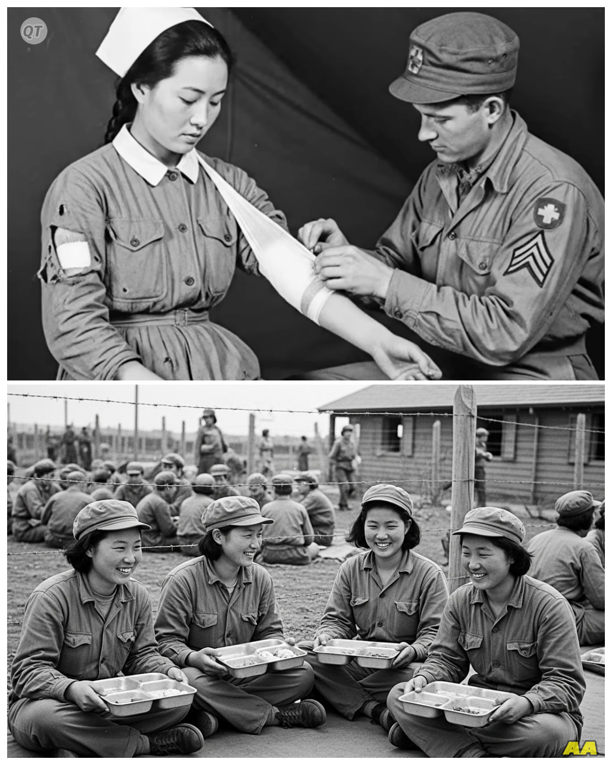 Female Japanese POWs Called American Prison Camps a “Paradise On Earth”-ZZ