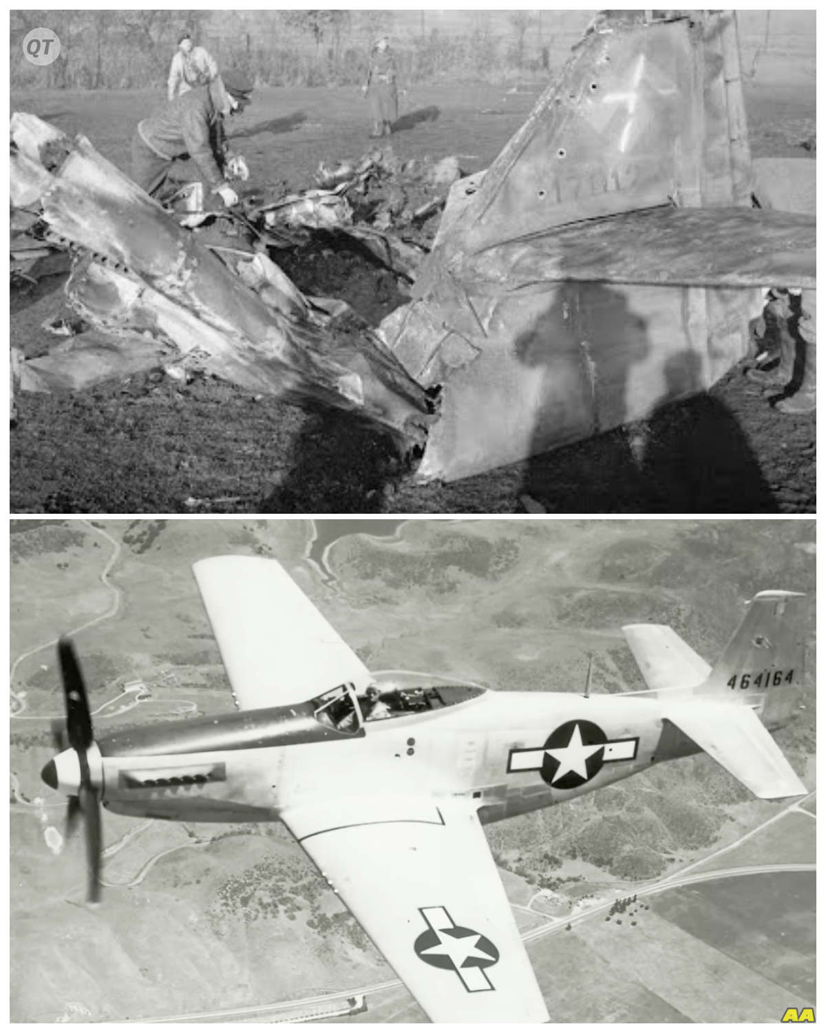 The Luftwaffe Couldn’t Believe a P-51 Shot Down Their Me 262 Jet at 30,000 Feet… Until they Saw it-ZZ