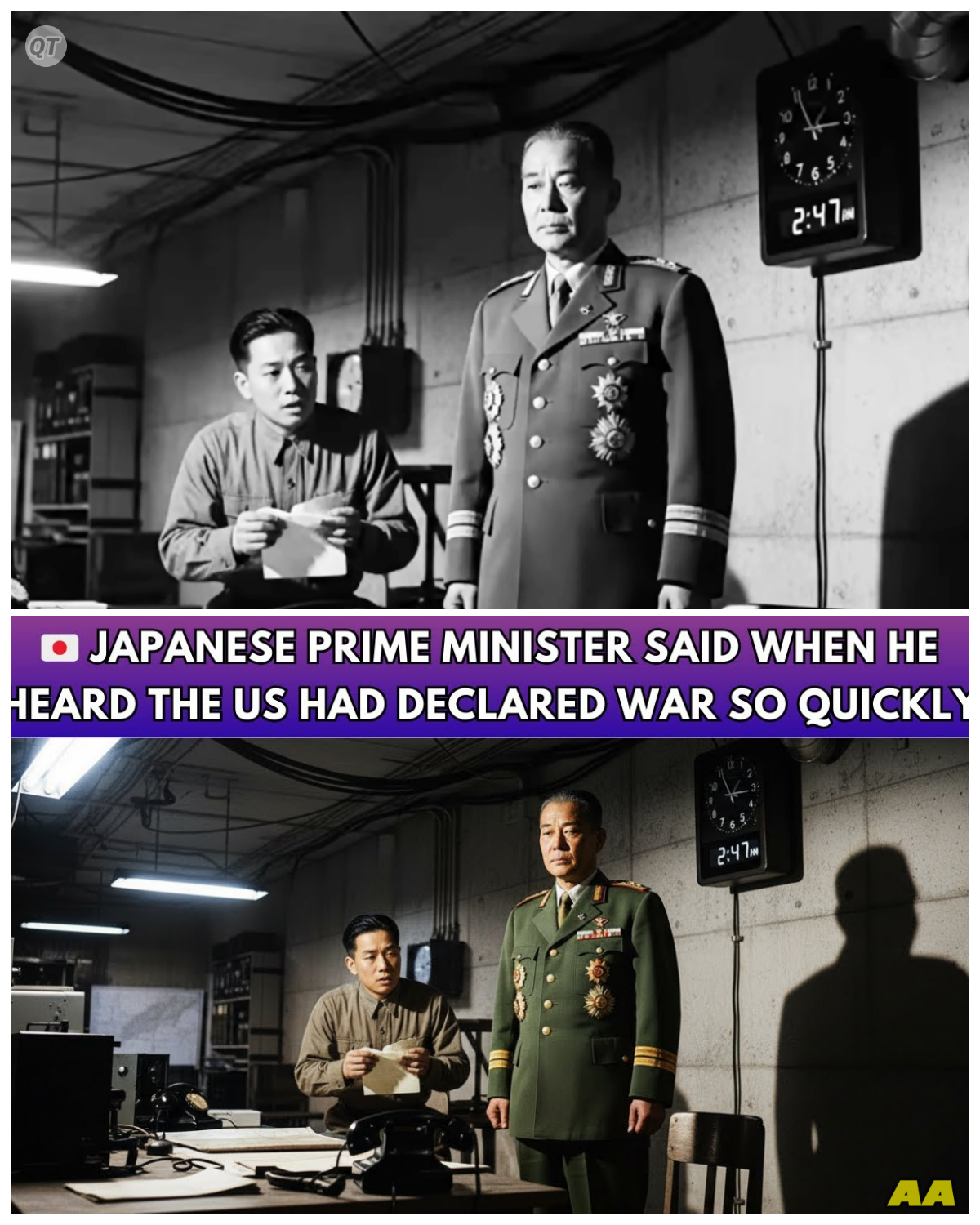 What Japanese Prime Minister Said When He Heard The US Had Declared War So Quickly-ZZ