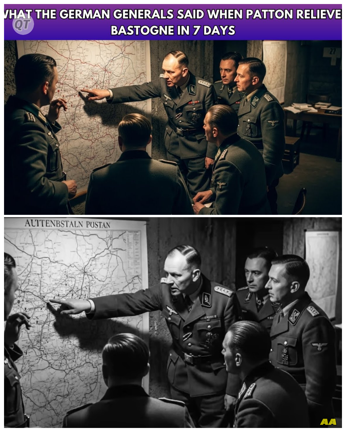 What The German Generals Said When Patton Relieved Bastogne in 7 Days-ZZ