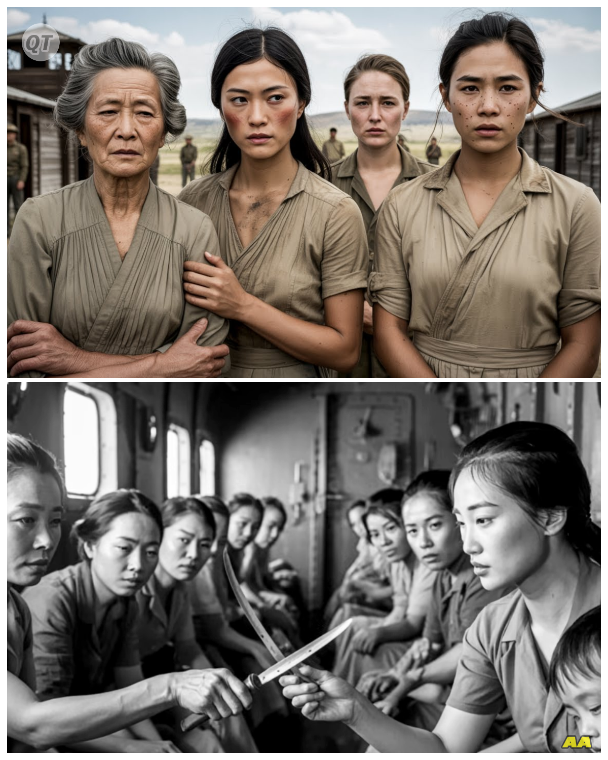 CAPTURED JAPANESE POW WOMEN — STUNNED WHEN AMERICAN SOLDIERS DIDN’T EVEN TOUCH THEM-ZZ