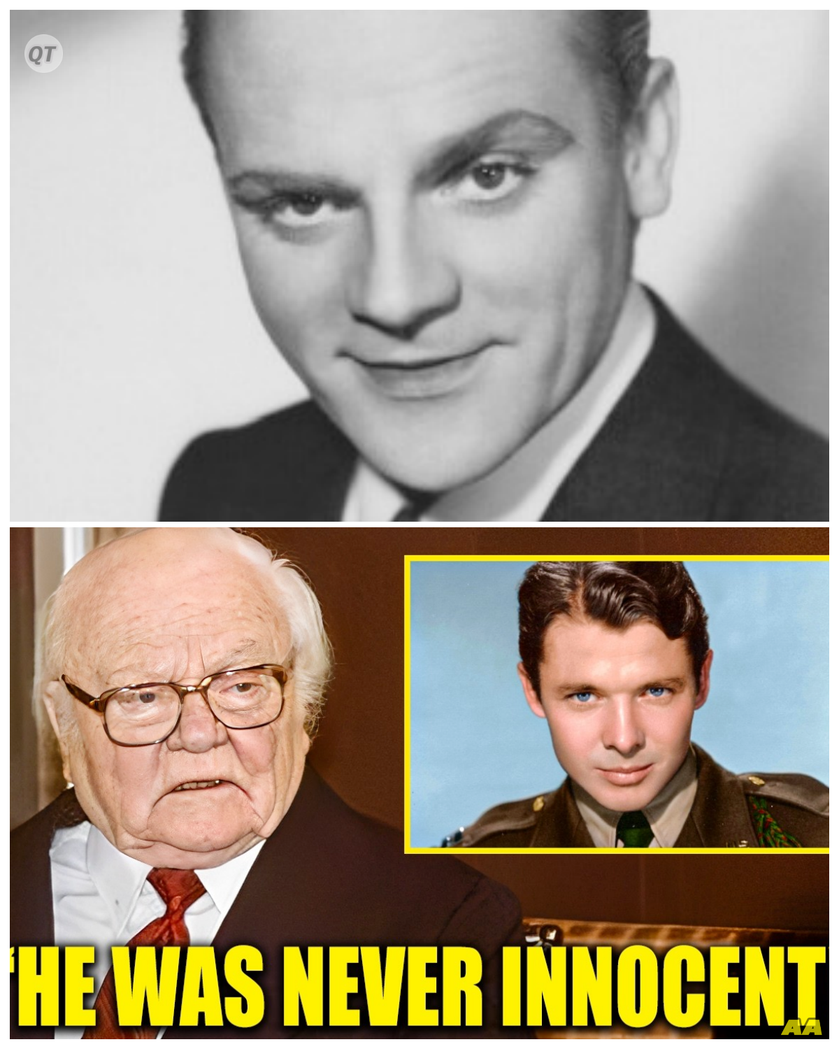 “James Cagney Reveals Audie Murphy’s Secrets in His Final Interview: A Heartfelt Tribute!” -ZZ  In a heartfelt farewell, James Cagney opened up about his friend Audie Murphy during his final interview, sharing secrets that highlight the man behind the legend. As Cagney reflects on their bond, he offers a touching tribute to Murphy’s bravery and struggles. What emotional truths did he reveal, and how do they resonate with the legacy of this iconic figure? Prepare for a moving exploration of friendship and heroism!