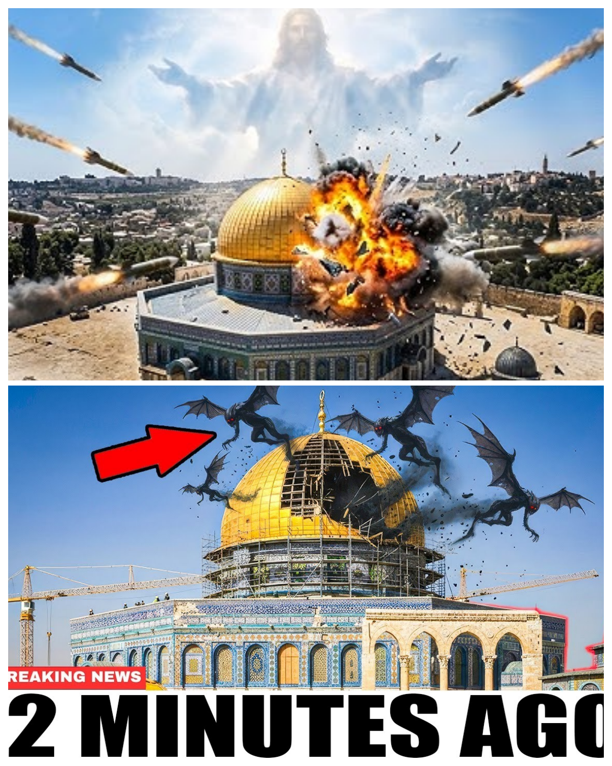 1 MINS AGO! SIGN OF GOD? The Biggest Tragedy Happened in Jerusalem! The World is Praying for People