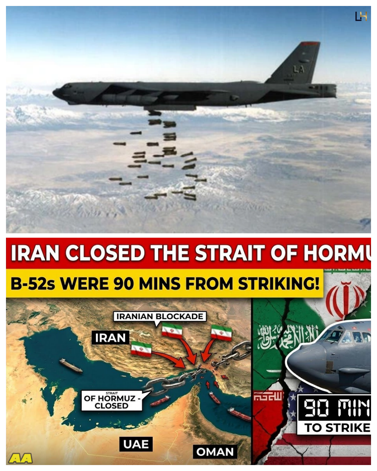 Iran Closed the Strait of Hormuz… U.S. B-52s Were 90 Minutes From Striking Before Everything Changed