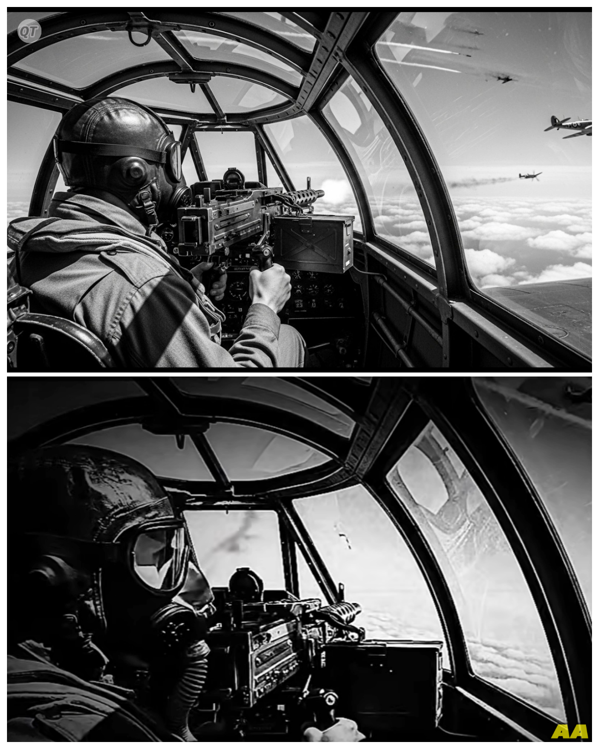 “One Gunner’s ‘CRAZY’ Mirror System Tripled B-17 Tail Gun Accuracy — The Shocking Secret Revealed!”-ZZ