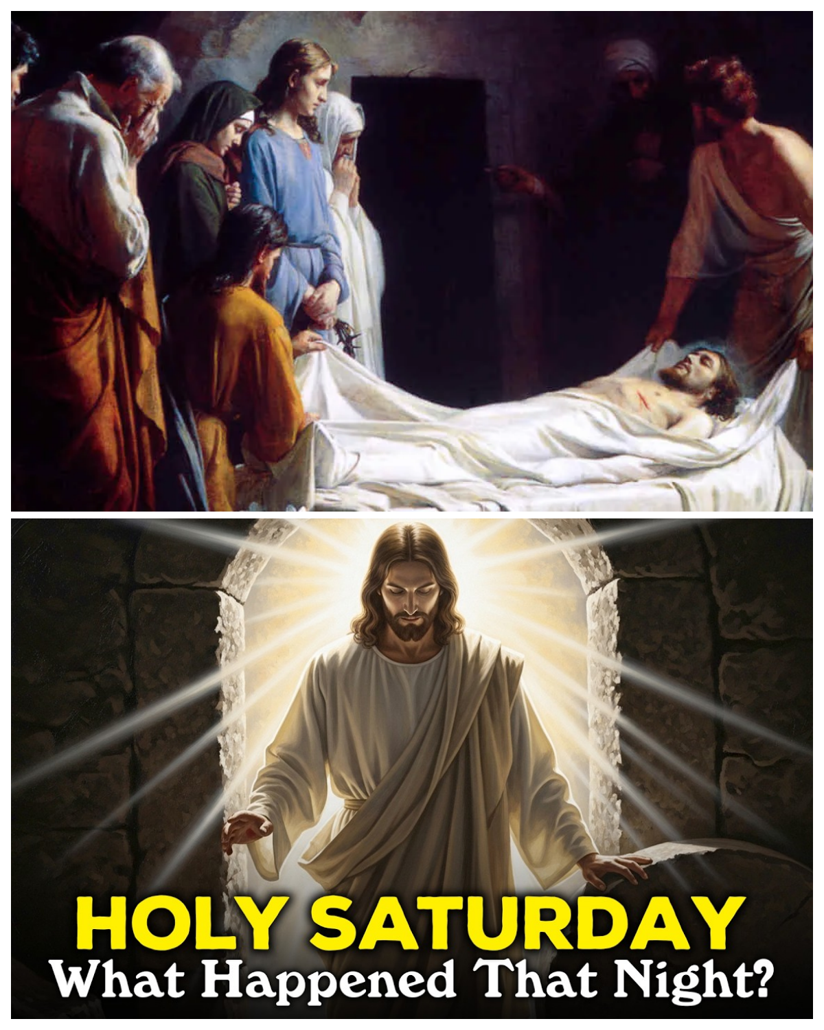 Holy Saturday: What Happened When Jesus Was in the Tomb?
